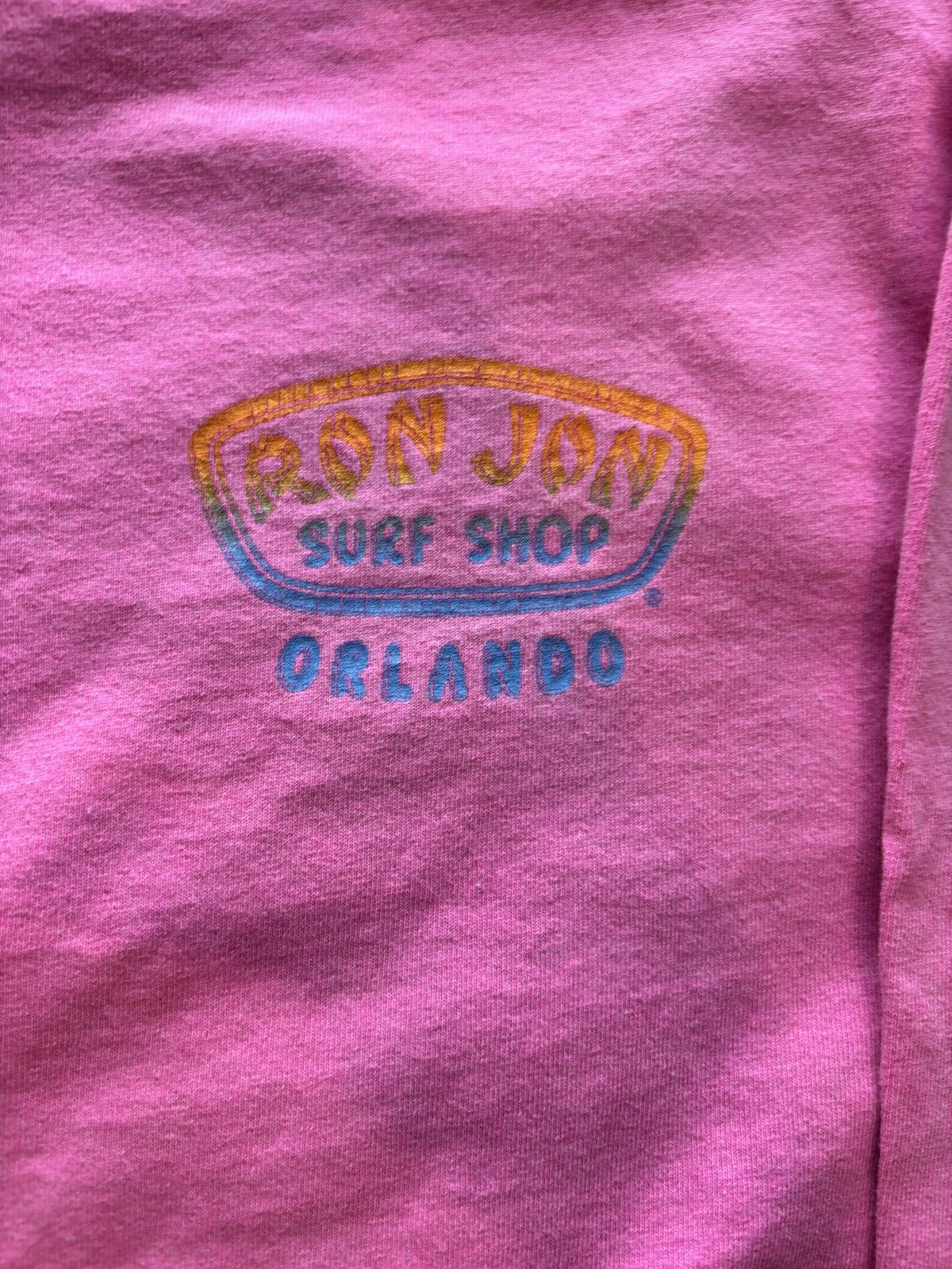 Japanese Brand × Ron Jon Surf Shop × Vintage Vintage y2k Ron Jon surf shop pink long sleeve Size US M / EU 48-50 / 2 - 4 Thumbnail