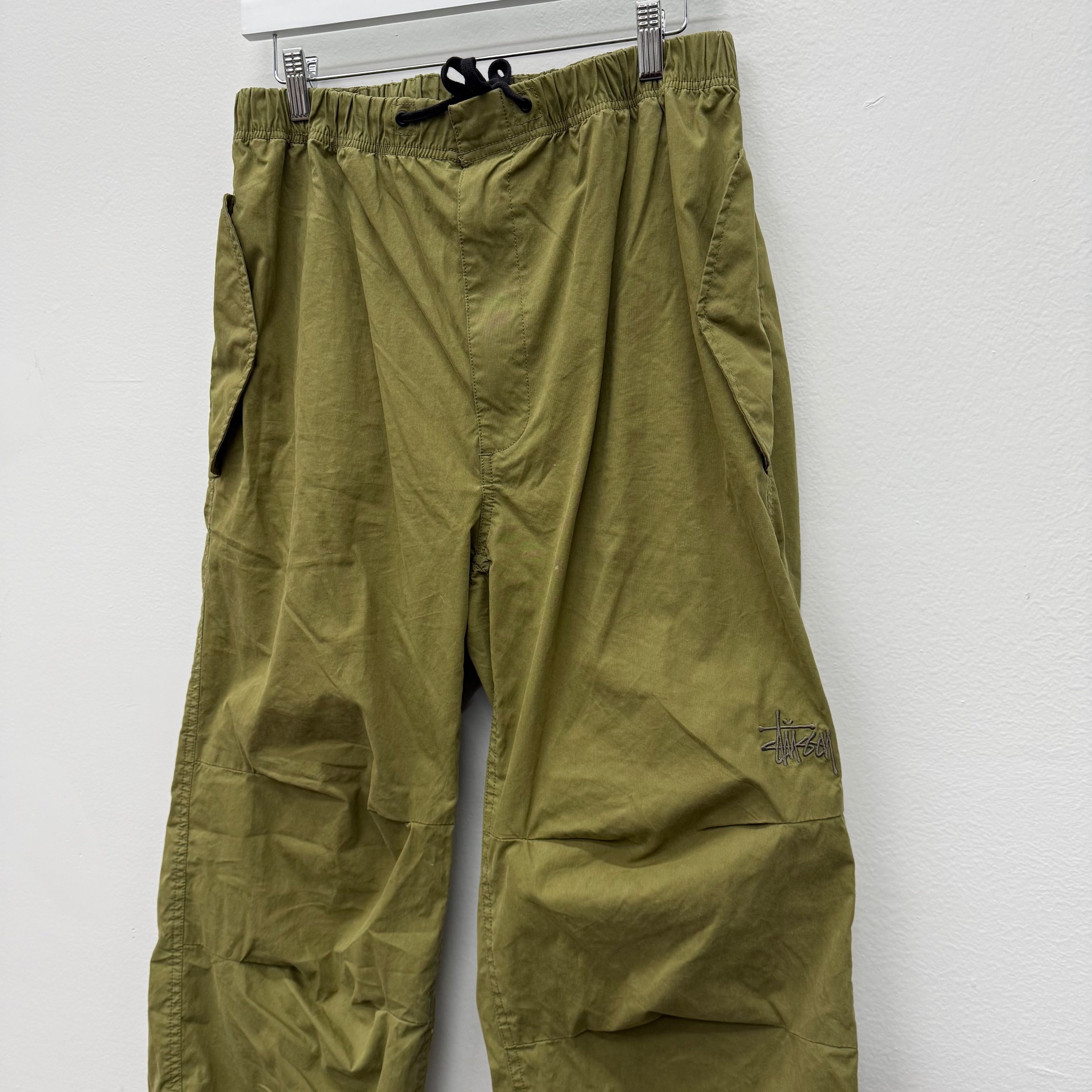 Stussy Stussy Green Cargo Pants - Size S Size US 30 / EU 46 - 3 Thumbnail