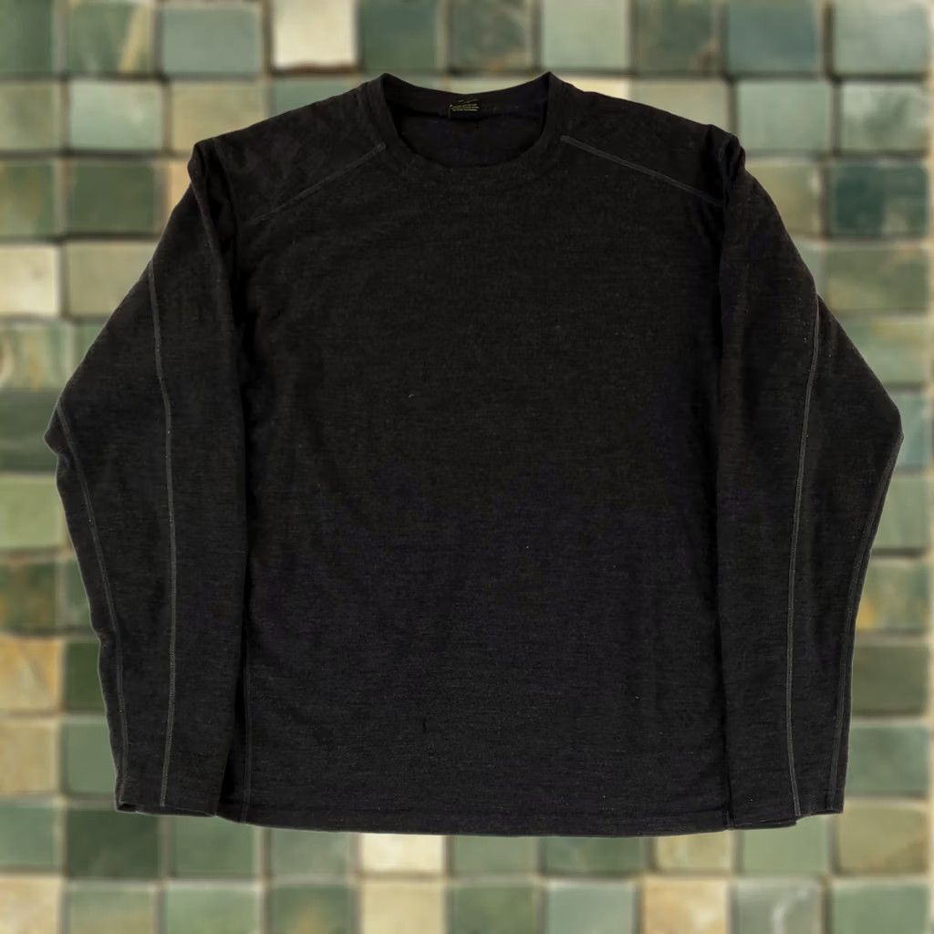 Vintage Kuhl Skar Shirt Crew Neck Gray 100% Performance Merino Wool Mens XL Size US XL / EU 56 / 4 - 1 Thumbnail