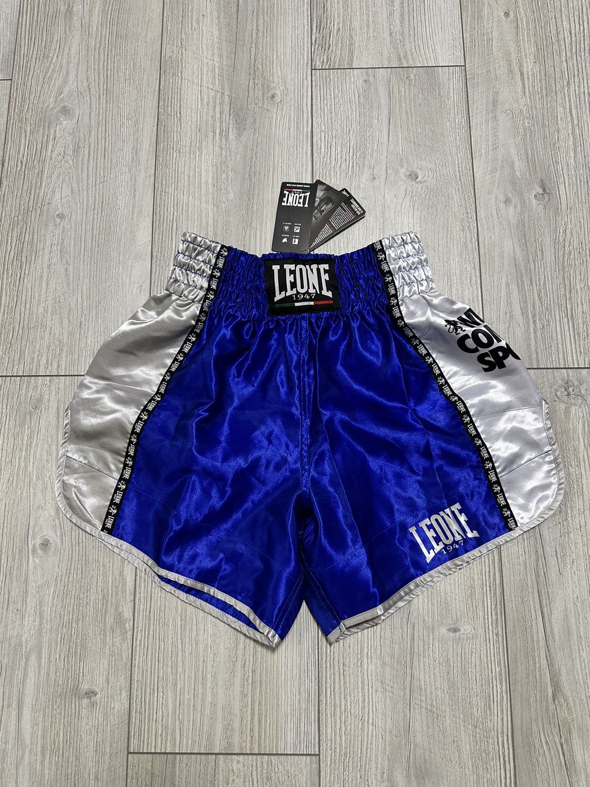 Vintage New Leone Bilateral Muay Thay Boxing Shorts Size US 34 / EU 50 - 1 Thumbnail