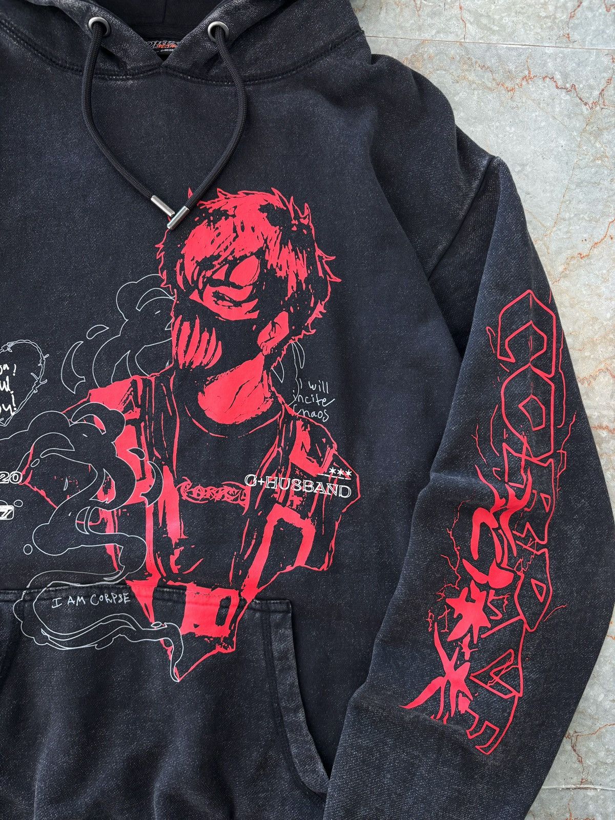 Vintage Corpse Husband Hoodie Size US L / EU 52-54 / 3 - 2 Thumbnail