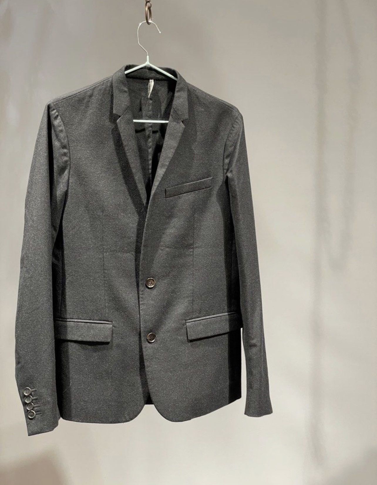 image of Dior Homme Grey Blazer, Men's (Size Small)