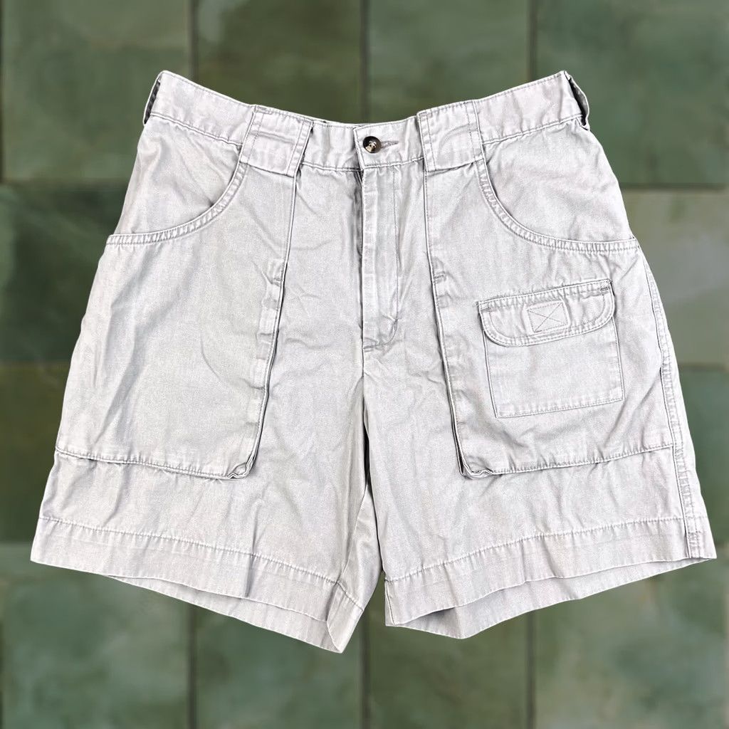 Vintage Columbia Shorts Womens Gray Hiking Cargo Pockets Casual Outdoors Size 8 Size 30" / US 8 / IT 44 - 1 Thumbnail