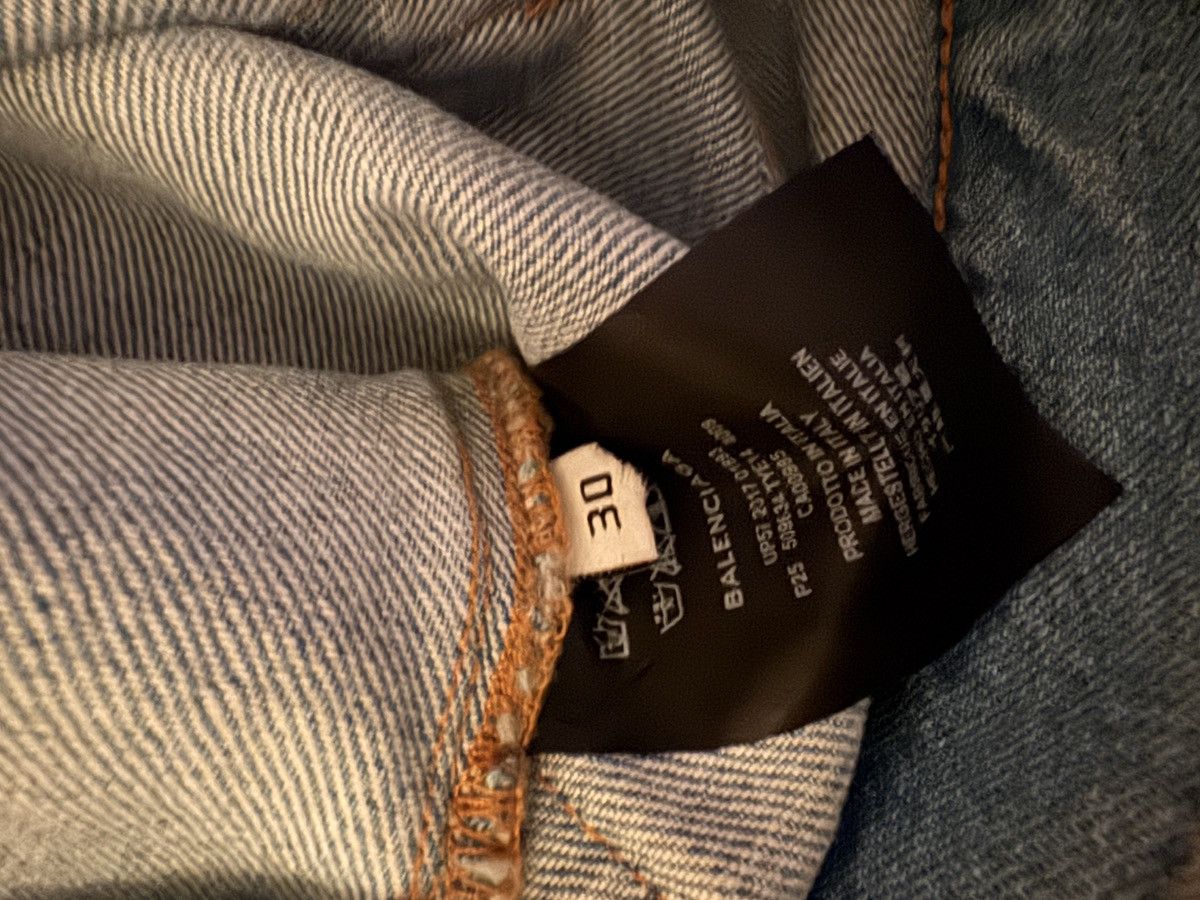 Balenciaga Balenciaga SS18 Leather Convertible Jeans Size US 30 / EU 46 - 4 Thumbnail