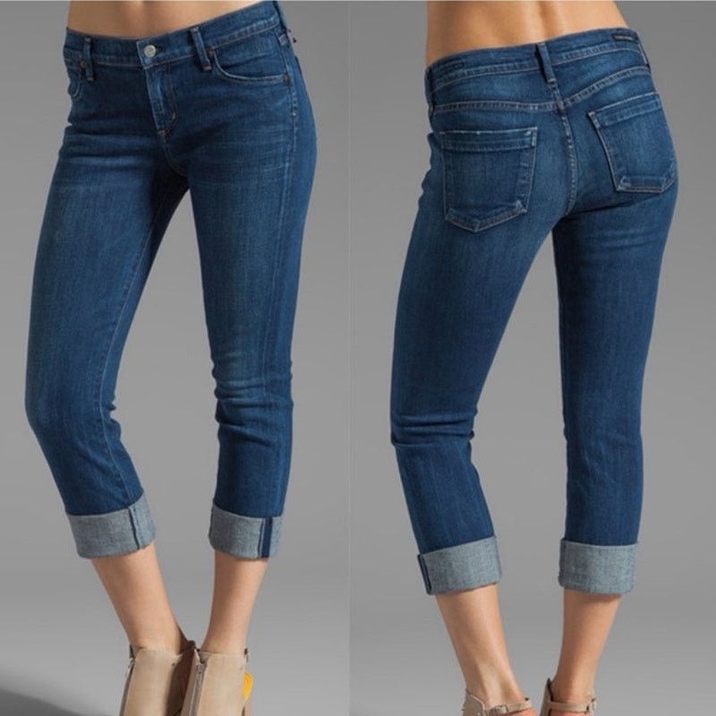 Citizens Of Humanity Citizens of Humanity Jeans Dani Crop Straight Leg 26 Size 27" / US 4 / IT 40 - 3 Thumbnail