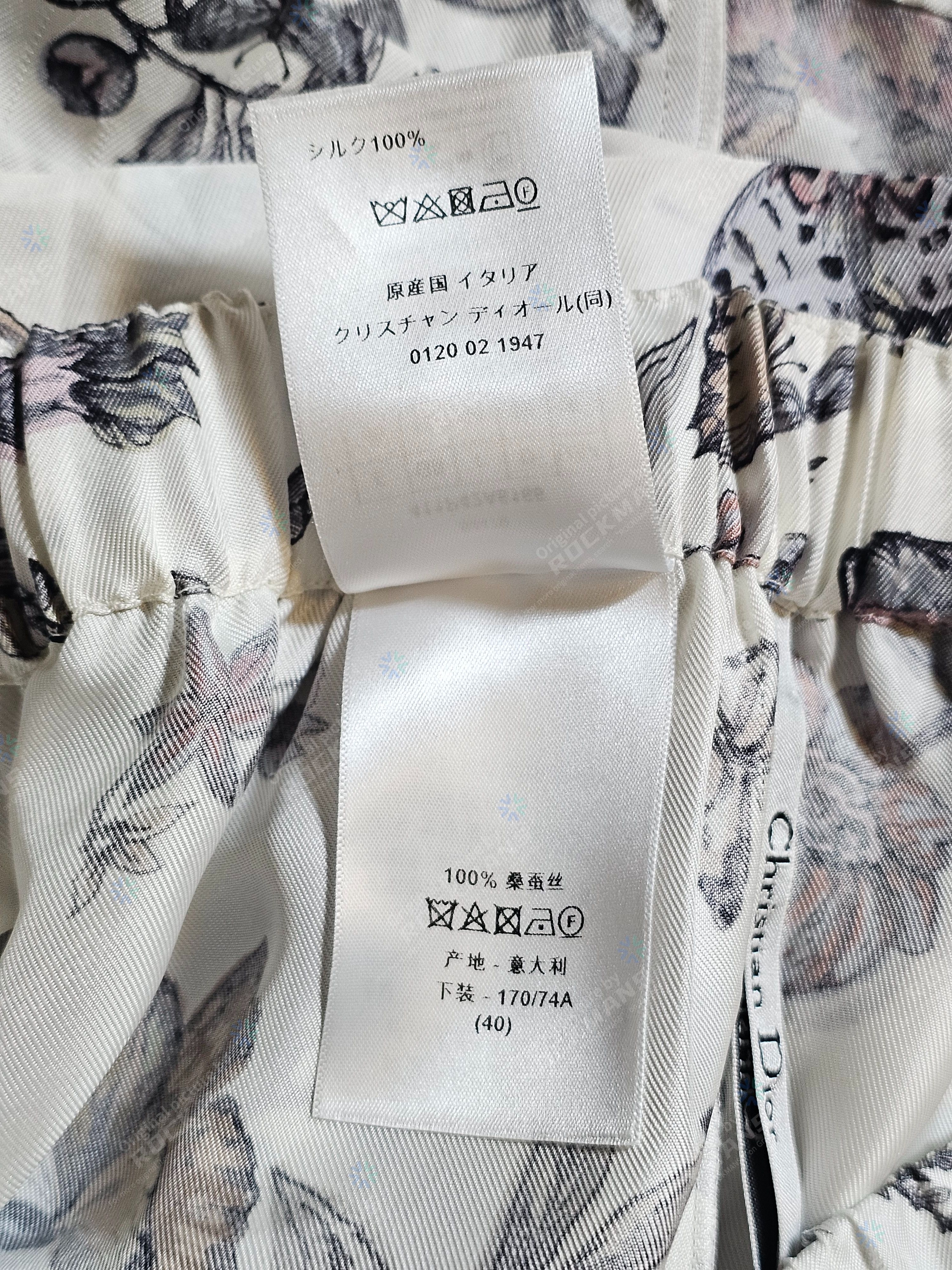 Dior Dior Silk Casual Shorts Women's Multicolor Size 40 Size 27" / US 4 / IT 40 - 6 Thumbnail