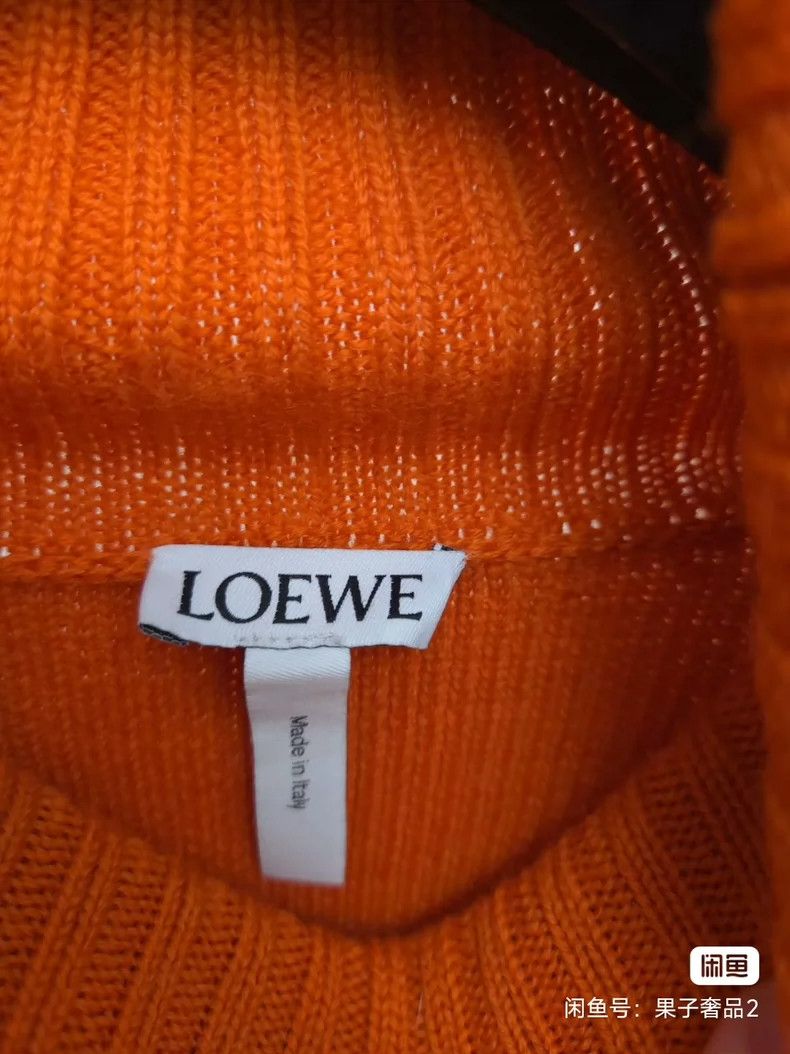 Loewe LOEWE Orange sweater Size S / US 4 / IT 40 - 7 Thumbnail