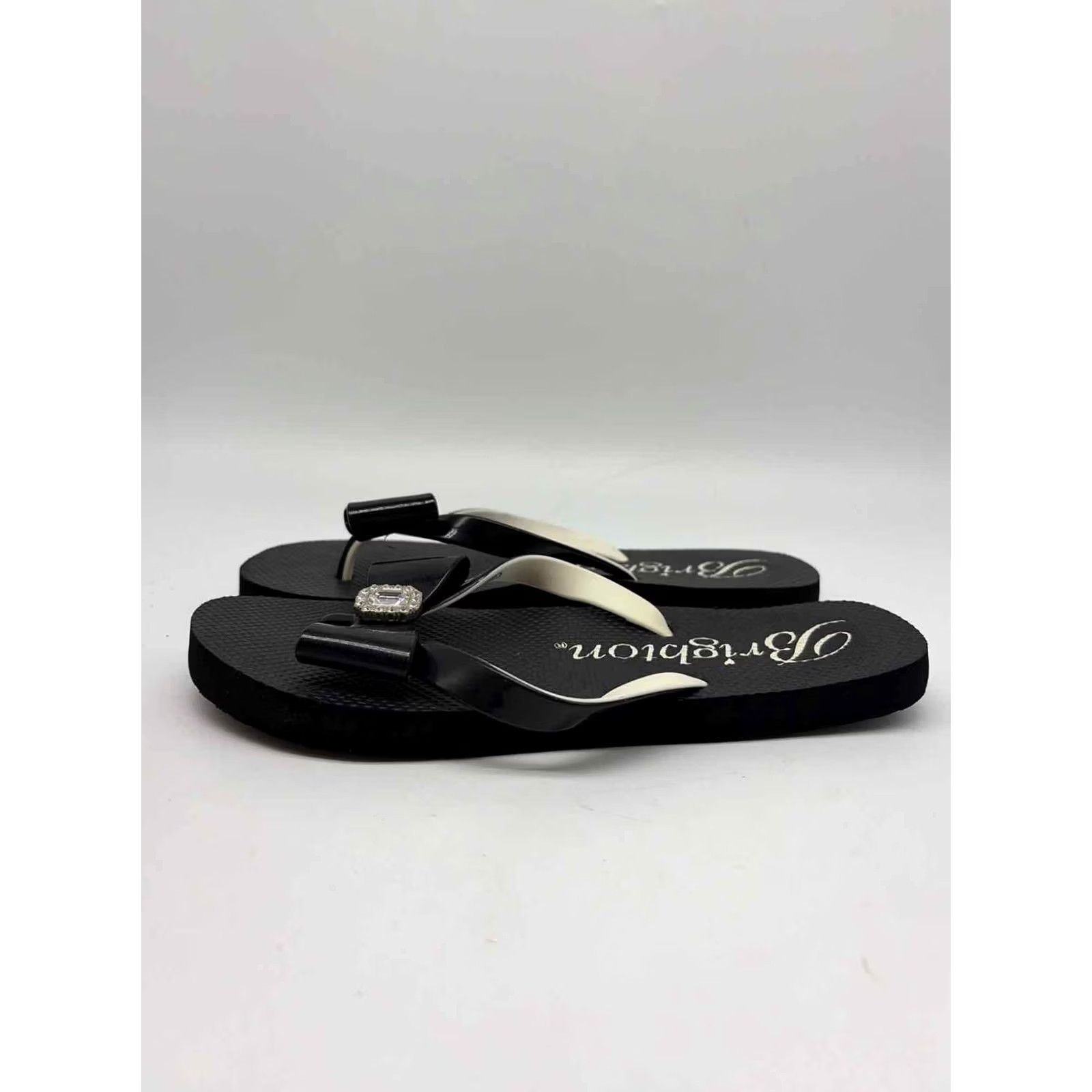 Brighton Brighton Thong Sandals Size 9 Black Size US 9 / IT 39 - 2 Thumbnail