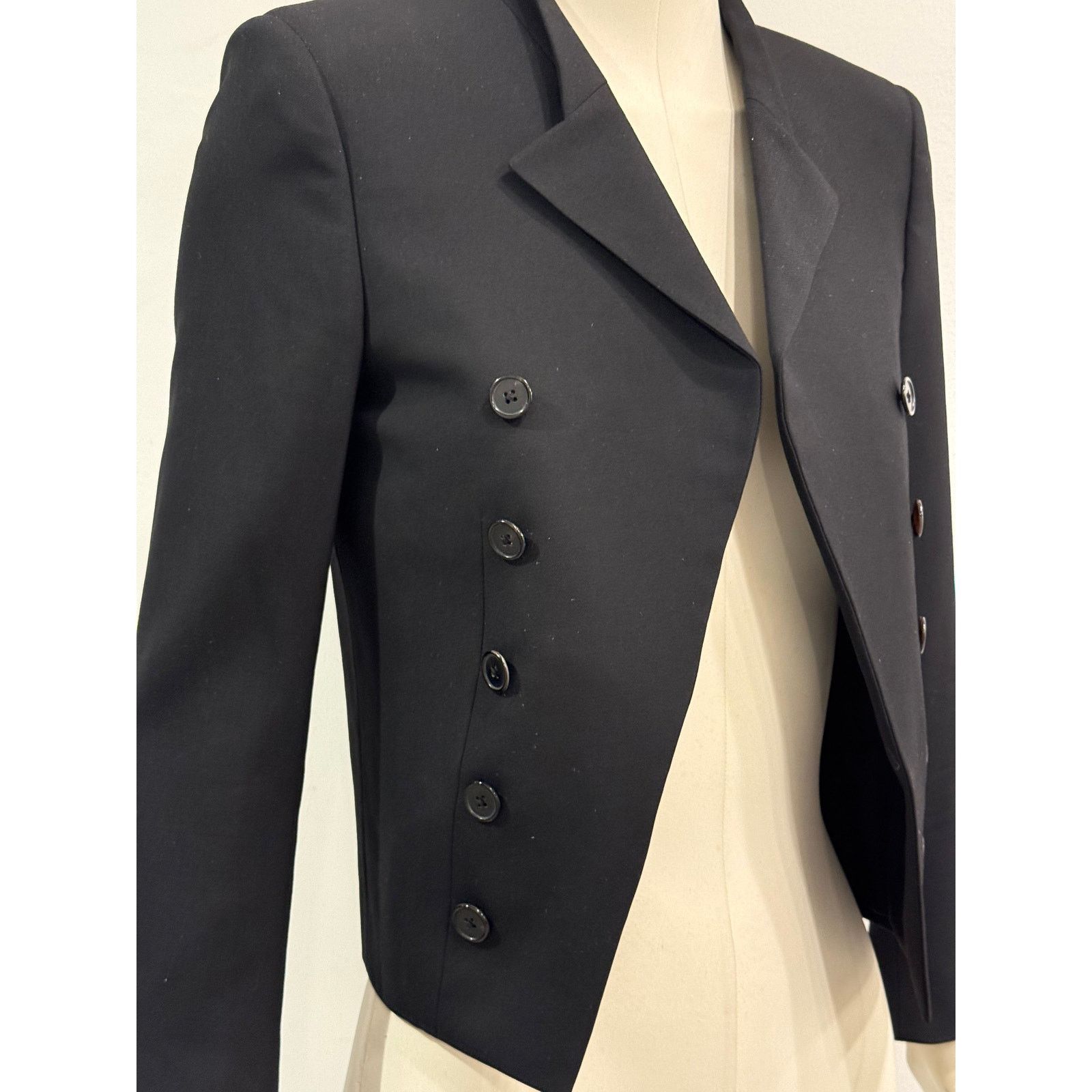 Yves Saint Laurent 2014 Saint Laurent by Hedi Slimane military officer blazer Size S / US 4 / IT 40 - 4 Thumbnail