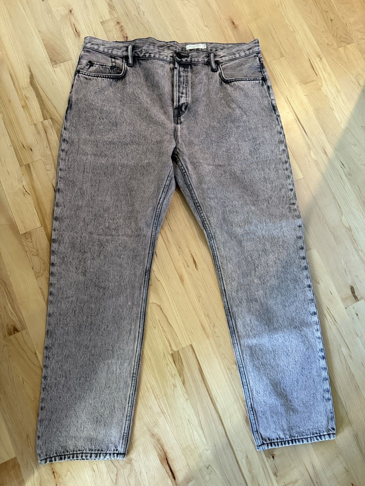 Allsaints All Saints pink washed denim Size US 38 / EU 54 - 1 Thumbnail