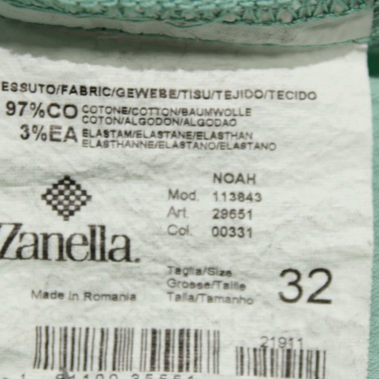 Zanella Zanella New with tags Chino Size 32 US In Green Size US 32 / EU 48 - 5 Thumbnail