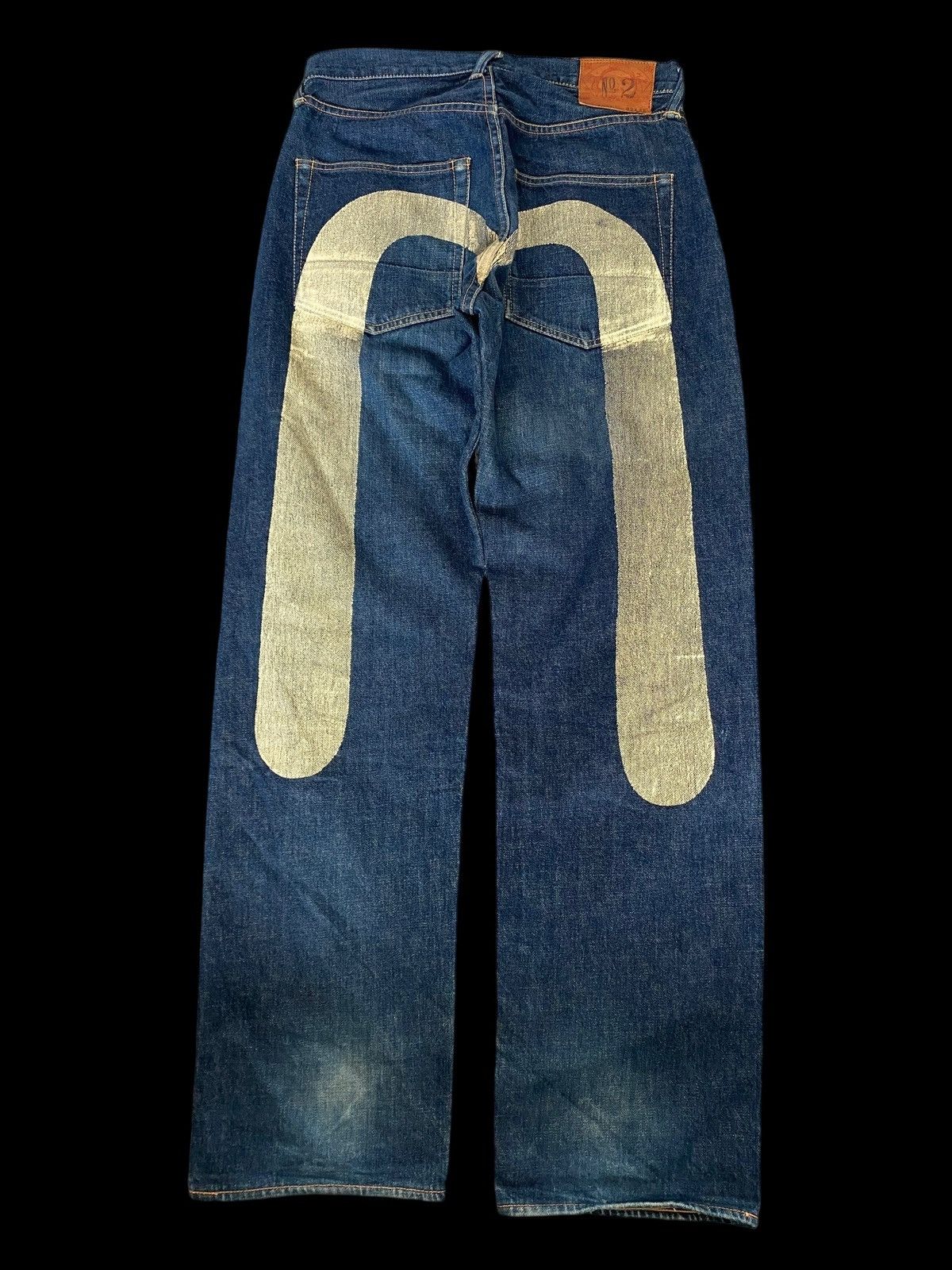 Evisu Evisu by Yamane Baggy Blue Selvedge Denim Daicock Big Logo Size US 32 / EU 48 - 1 Thumbnail