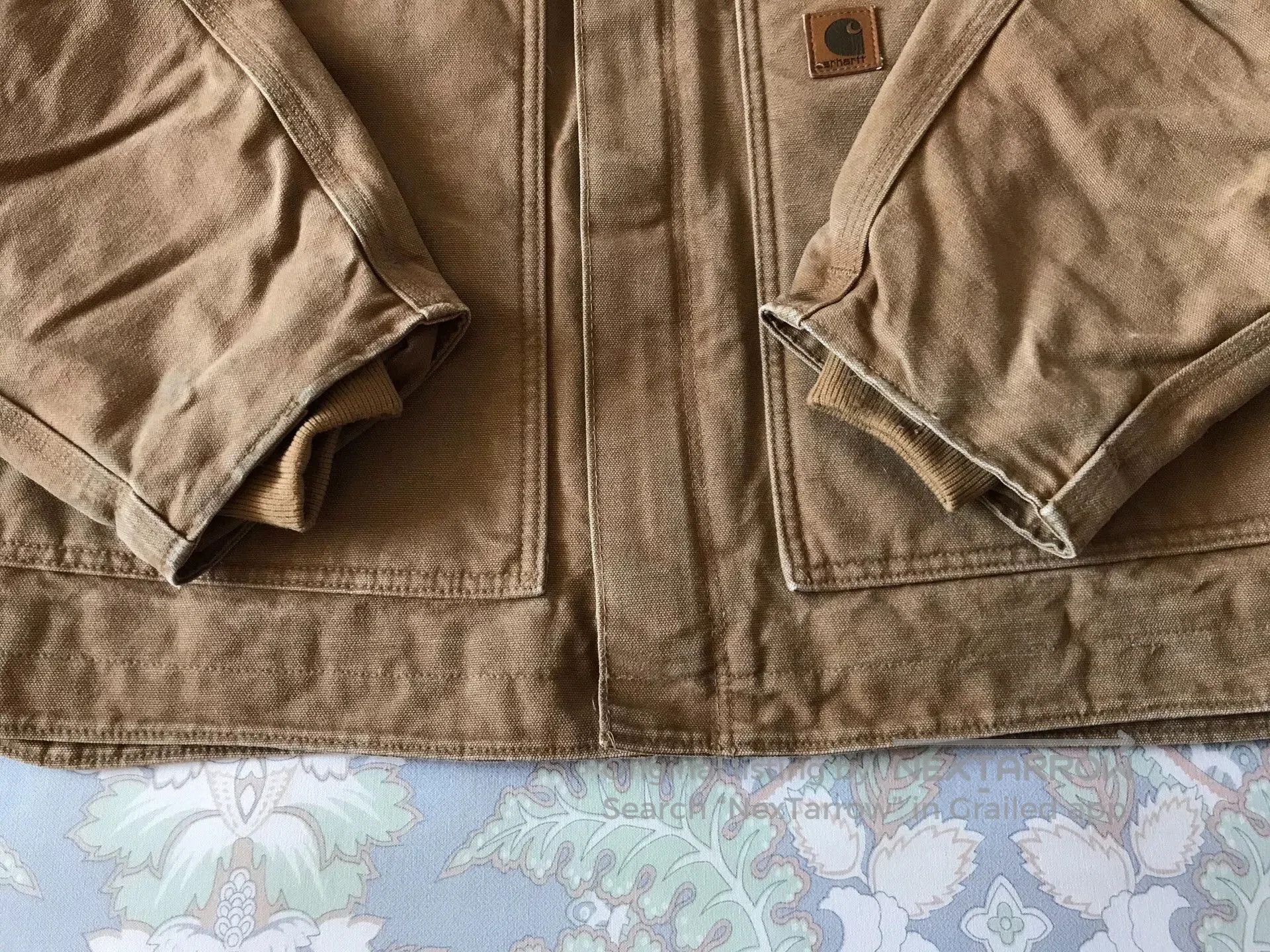 Carhartt Carhartt J164 Washed Canvas Jacket. Size US XL / EU 56 / 4 - 5 Thumbnail