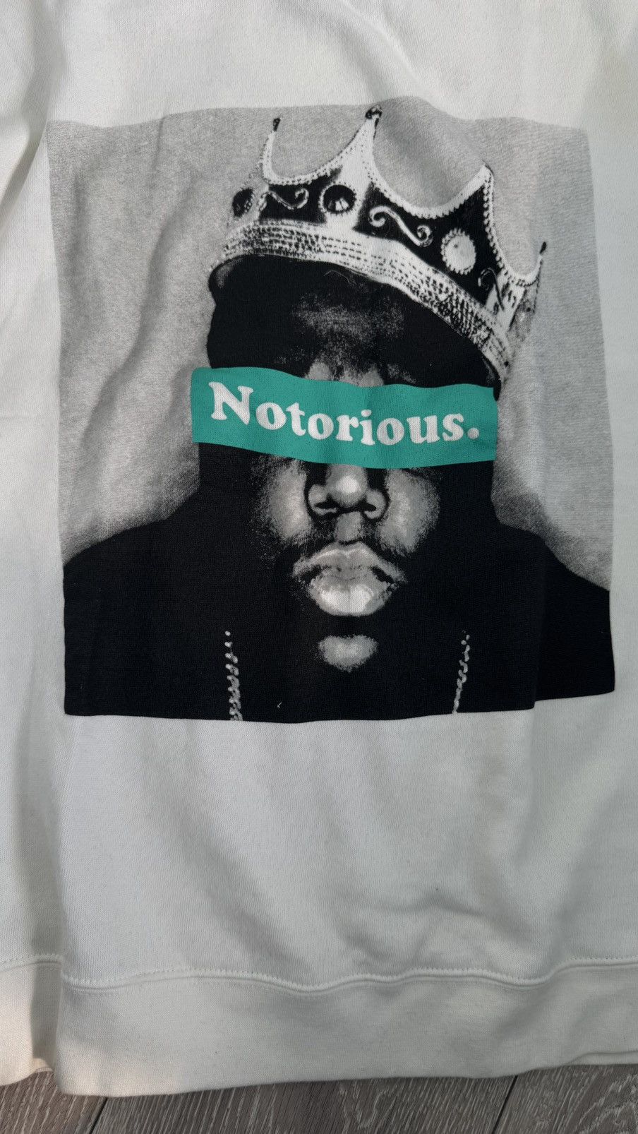 Other The Notorious B.I.G. White Sweatshirt - Size S Size US S / EU 44-46 / 1 - 3 Thumbnail