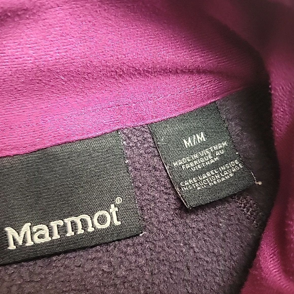 Marmot Marmot Women's Sweater Full Zip Purple Polartec Fleece Pullover Casual M Size M / US 6-8 / IT 42-44 - 5 Thumbnail