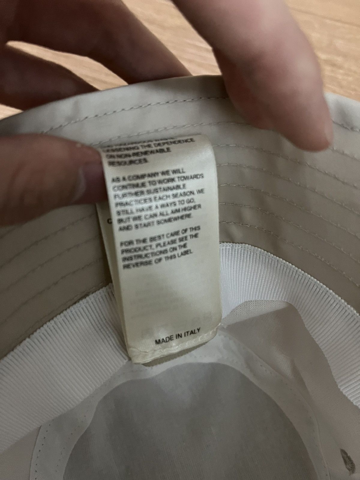 Champion × Rick Owens RICK OWENS X Champion Gilligan Bucket Hat Size ONE SIZE - 5 Thumbnail
