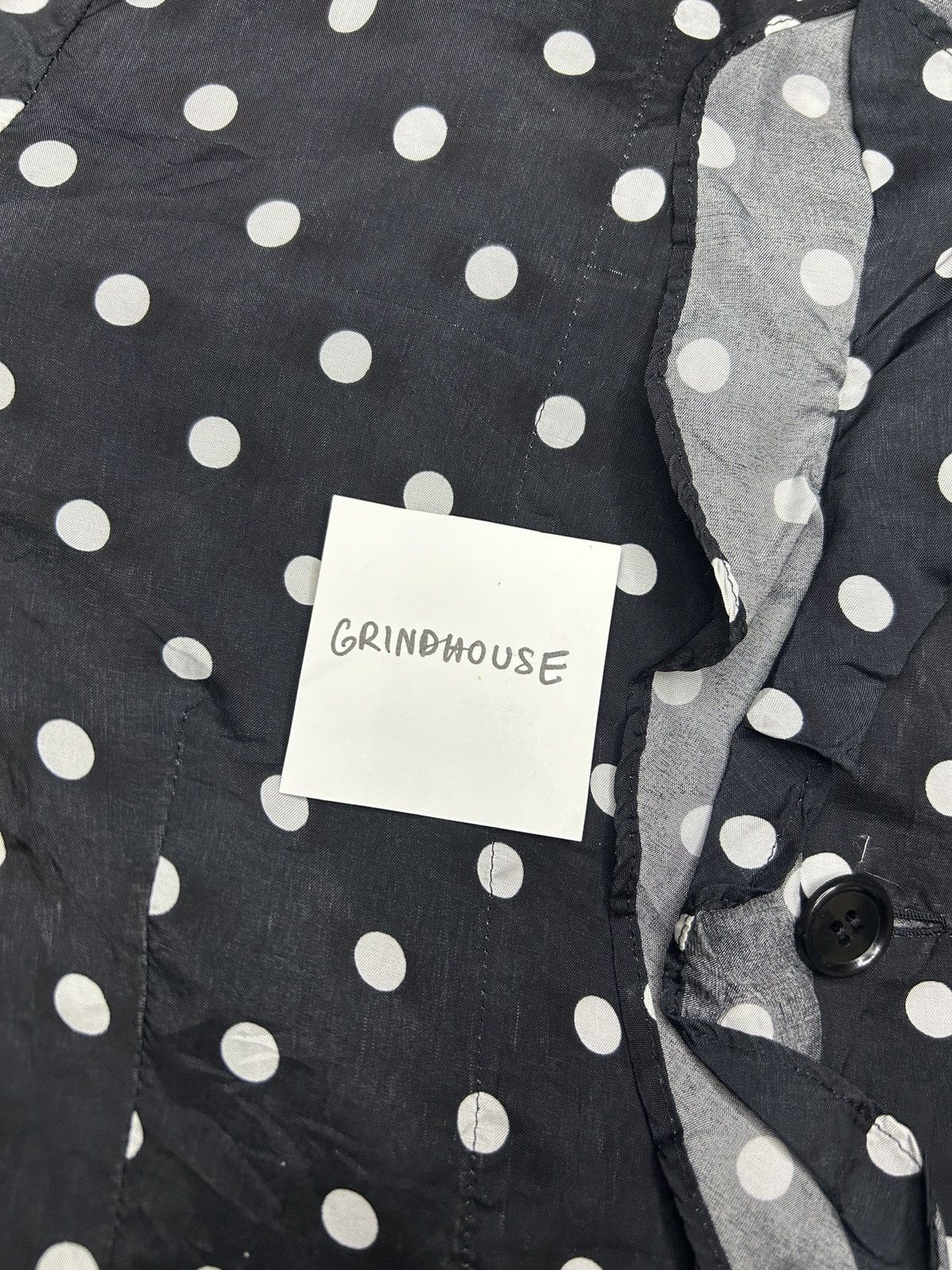 Comme des Garcons F/W 01 Ruffled Polka Dot Blazer Size M / US 6-8 / IT 42-44 - 12 Thumbnail