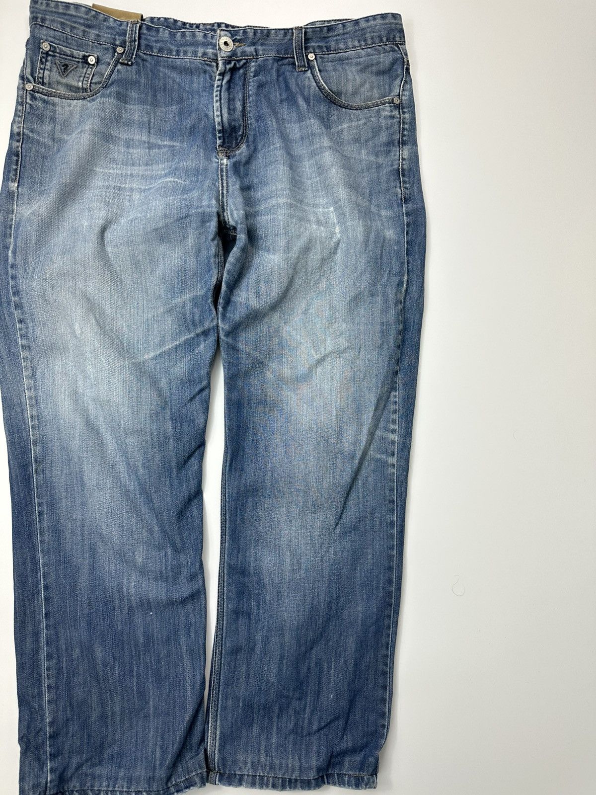 Guess Guess Oversize Denim Blue Jeans Men's 36 Size Size US 36 / EU 52 - 4 Thumbnail