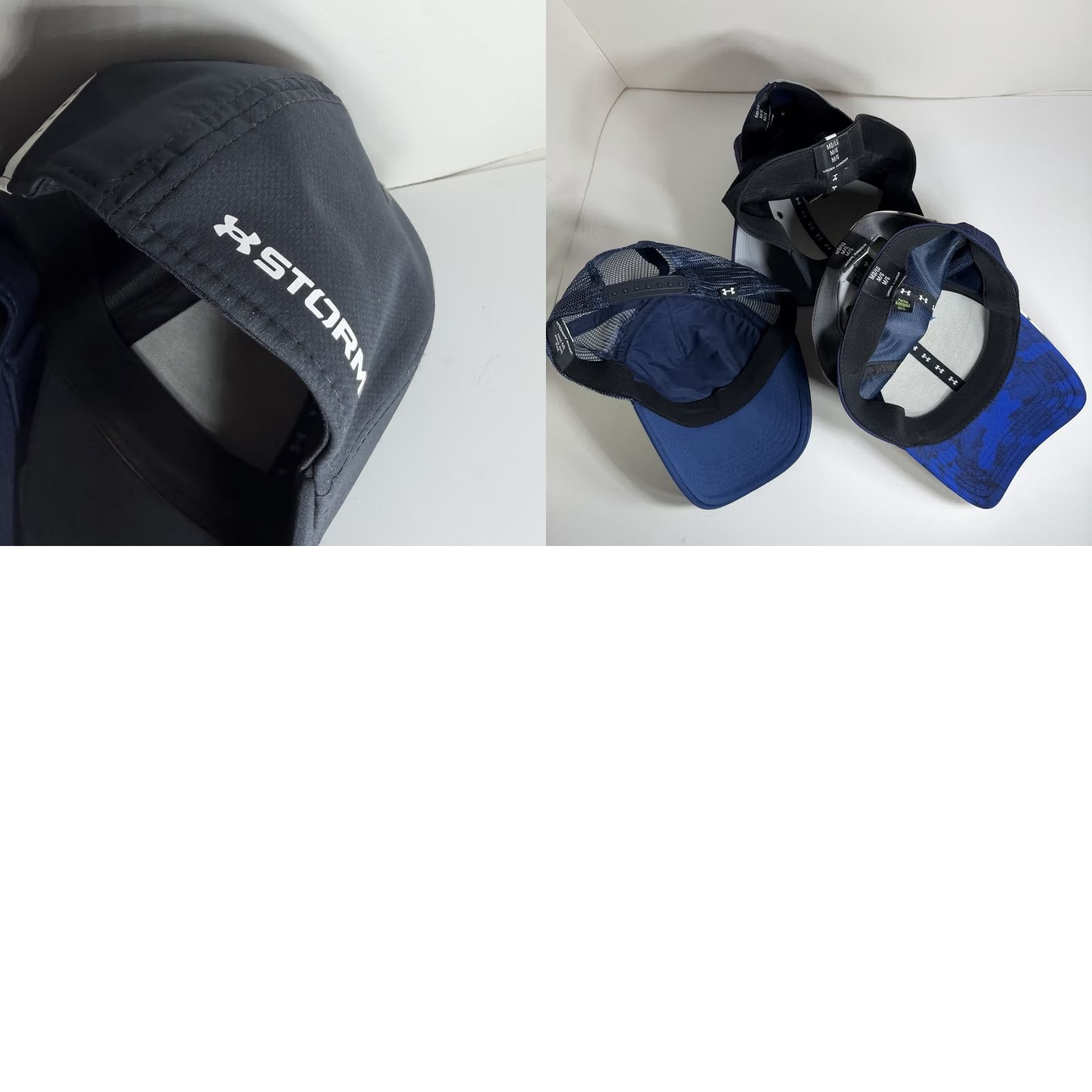 Under Armour Under Armour Hat Cap Lot Of 5 Medium Stretch Fit Hockey Camo Trucker Snap Baseball Cap Unisex Adults Black 5 Medium Fitted SnapBack Moisture Wicking Size ONE SIZE - 8 Thumbnail