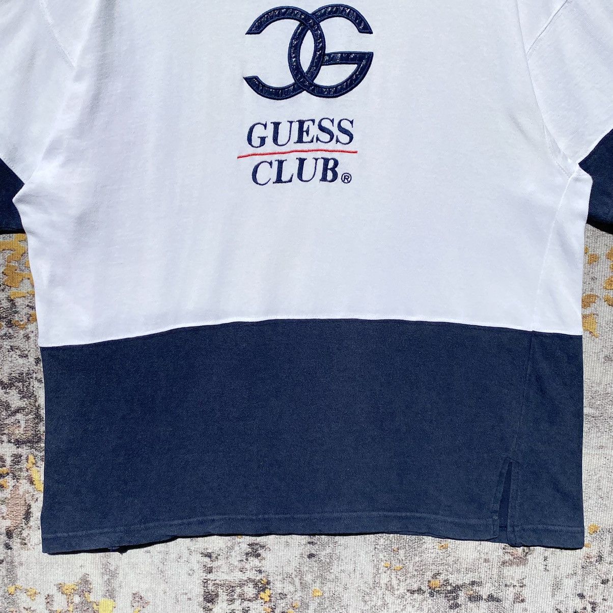 Guess × Vintage Vintage Guess Club Shirt Embroidery Spellout Guess Club Size US L / EU 52-54 / 3 - 10 Thumbnail