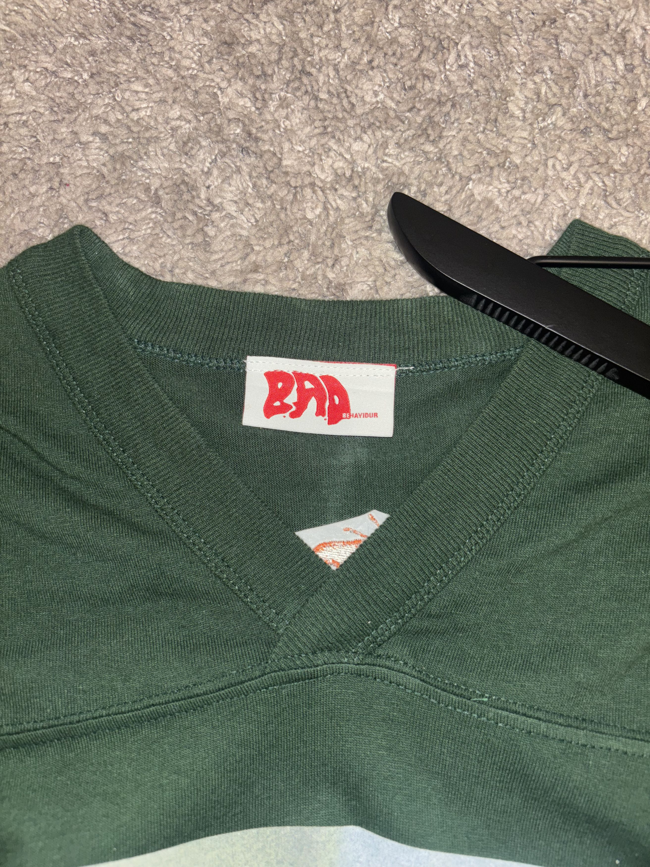 Vintage B.A.D BEHAVIOUR WATCH LONGSLEEVE Size US M / EU 48-50 / 2 - 4 Thumbnail