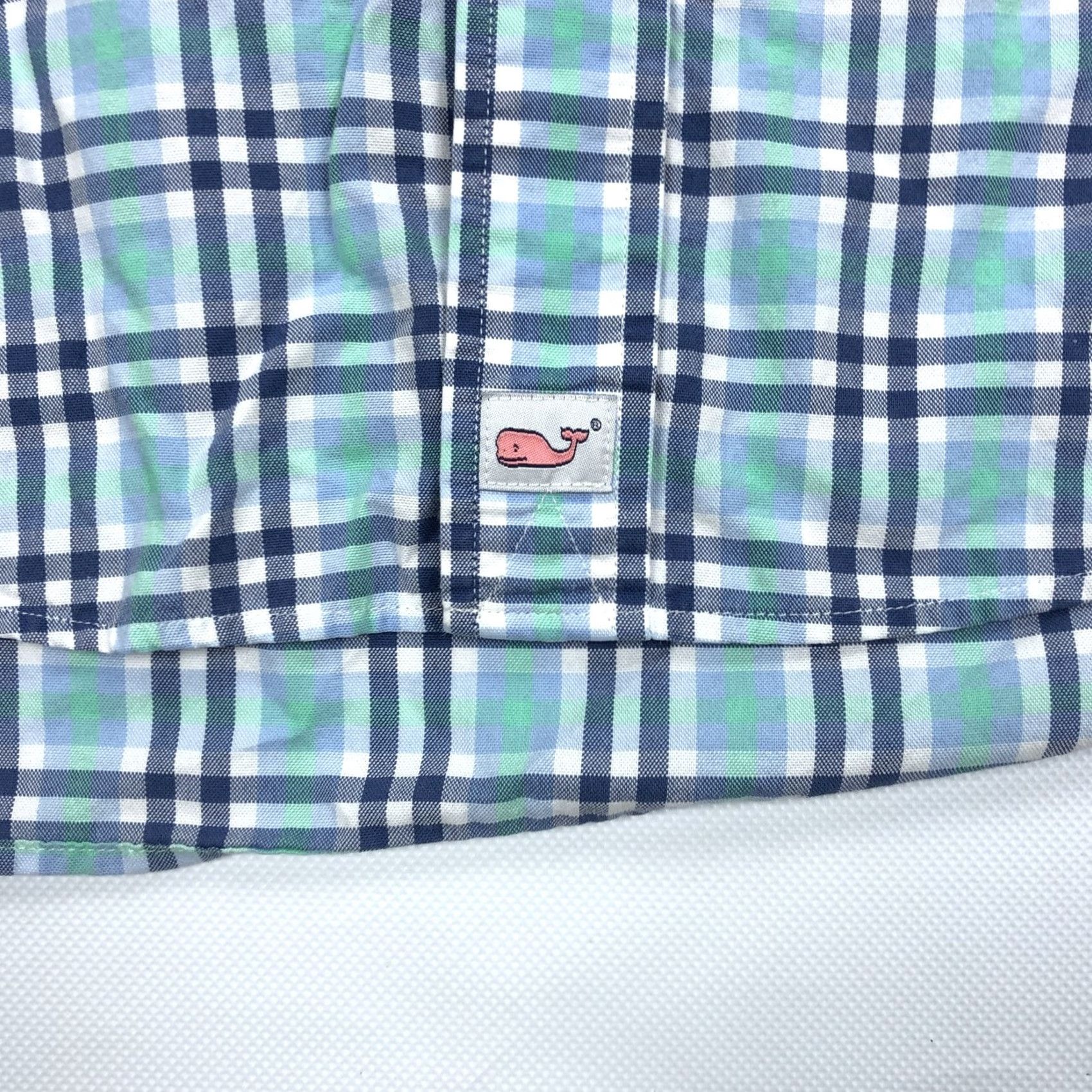 Vineyard Vines Vineyard Vines Murray Shirt Plaid Button-Down Long Sleeve XL Men’s Blue Size US XL / EU 56 / 4 - 3 Thumbnail