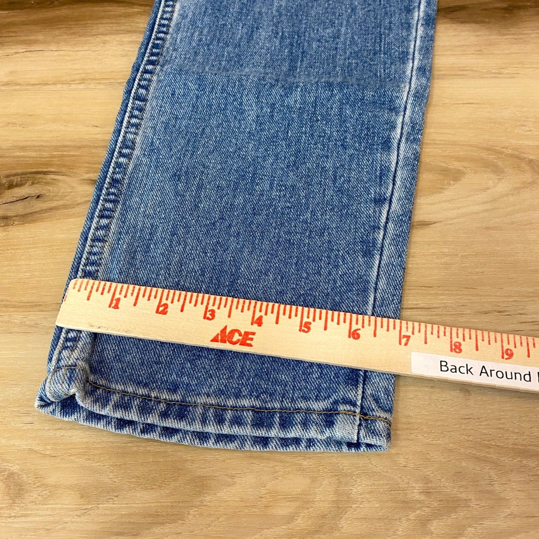 Wrangler VINTAGE Wrangler Jeans Relaxed Fit Blue Denim Mens 29x30 NWT USA 97601 AS Size US 29 - 6 Thumbnail