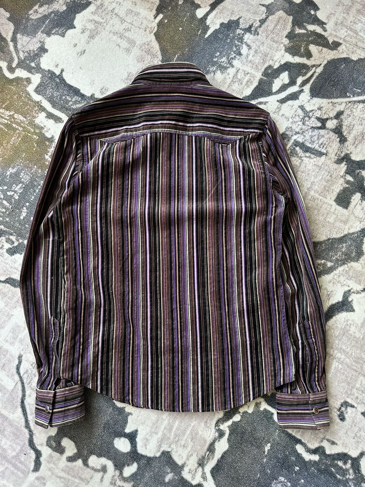 Tornado Mart SS2005 Tornado Mart striped cord western shirt Size US M / EU 48-50 / 2 - 4 Thumbnail