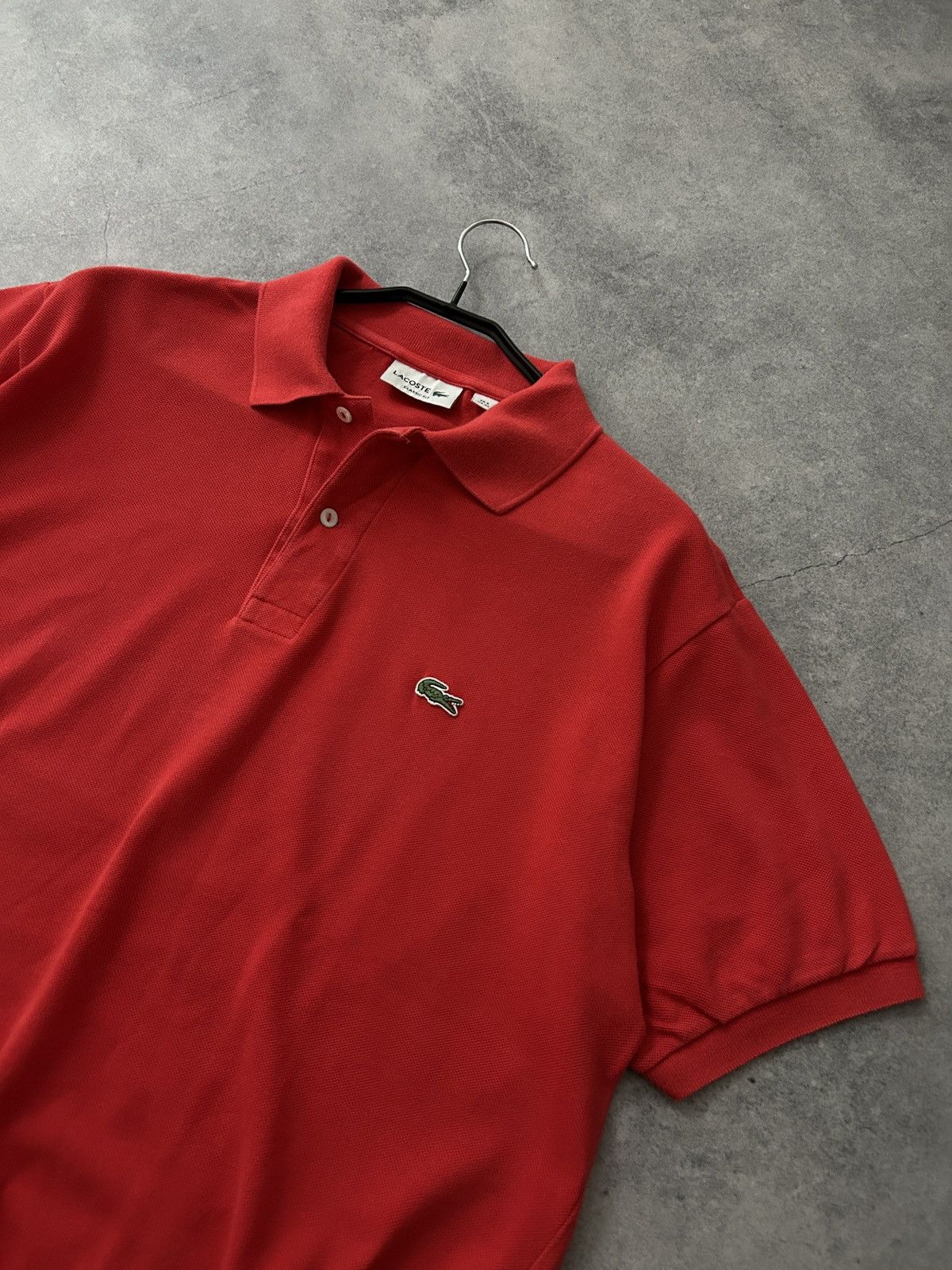Lacoste Lacoste Polos red luxury polos shirts mens Size US XL / EU 56 / 4 - 2 Thumbnail