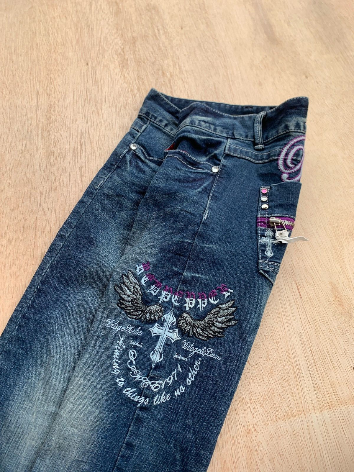 Hysteric Glamour × If Six Was Nine × Japanese Brand Red Pepper Ifsixwasnine Lgb style Jeans Size US 31 - 5 Thumbnail