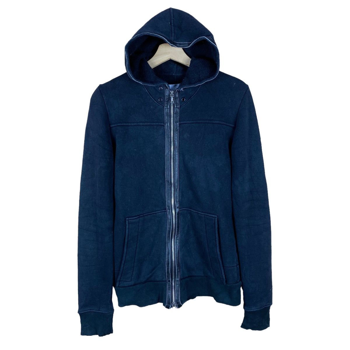 Japanese Brand MADE IN JAPAN OSSA MONDO SHEEP SKIN HOODIE Size US S / EU 44-46 / 1 - 1 Thumbnail