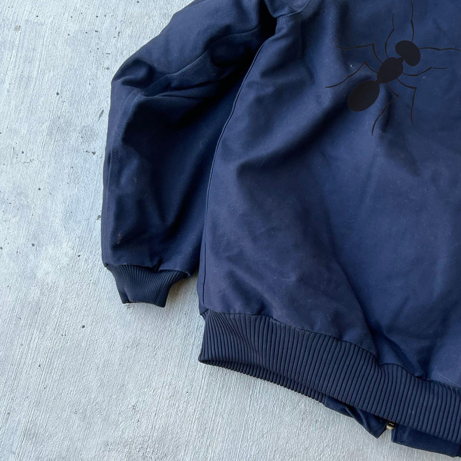 Carhartt × Vintage Carhartt J140 DNY blue hooded work wear jacket Size US XL / EU 56 / 4 - 5 Thumbnail