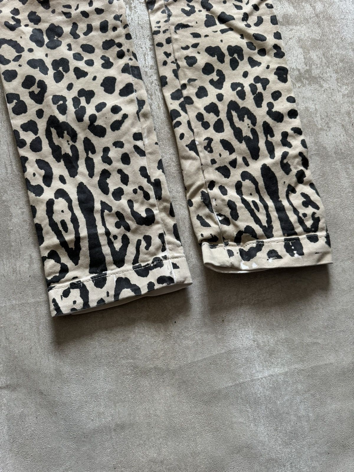 Dolce & Gabbana Dolce & Gabbana Leopard Print Jeans Size 42" / US 20 - 2 Thumbnail