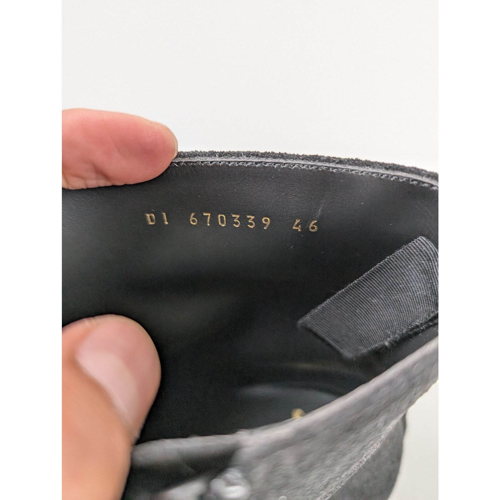 Saint Laurent Paris o1rshd1 Wyatt Chelsea Suede Boots in Black Size US 13 / EU 46 - 17 Thumbnail