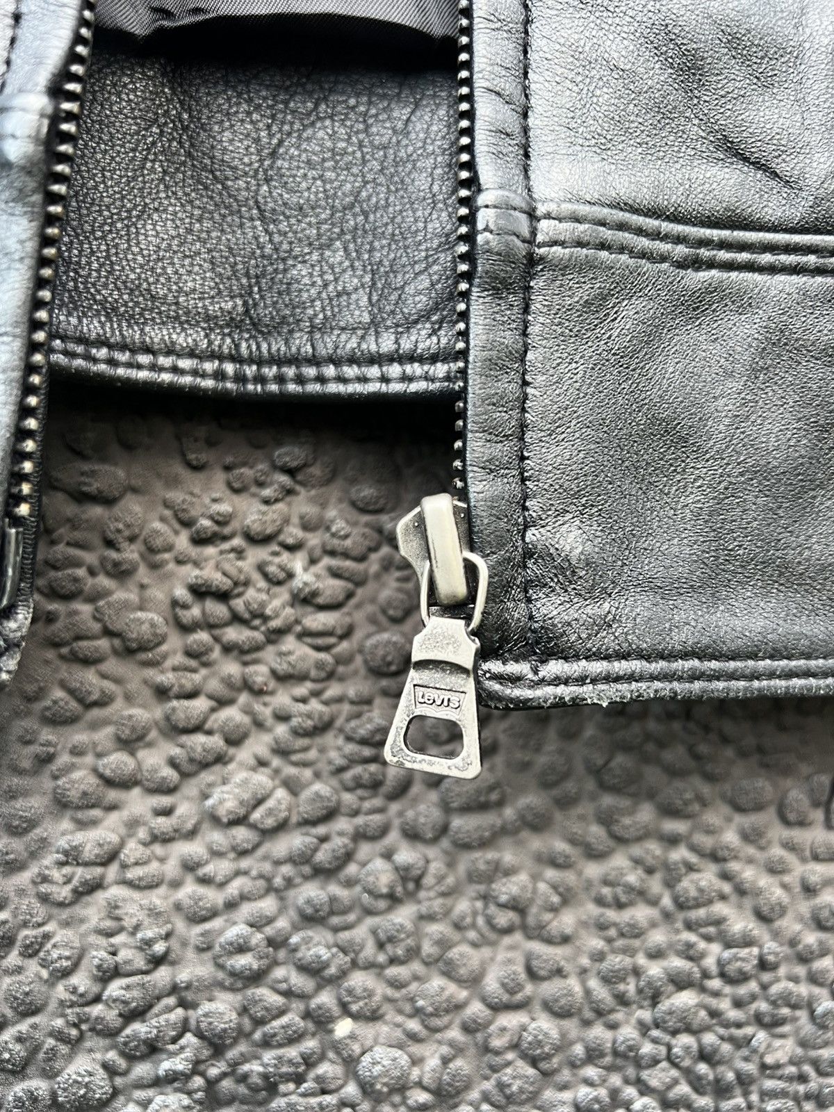Levi's Lether Jacket Levis Size S / US 4 / IT 40 - 10 Thumbnail
