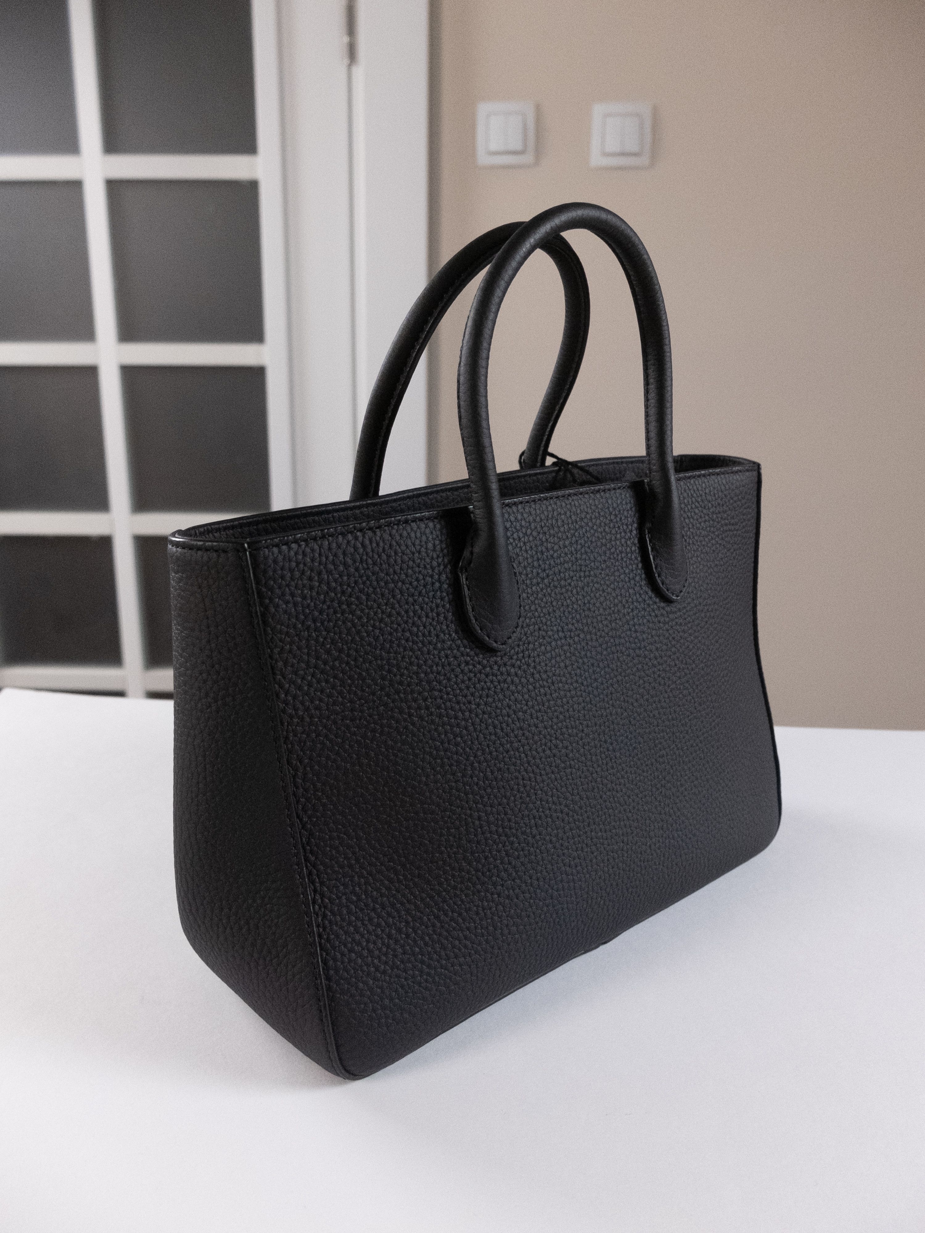 The Row THE ROW Small Day Luxe black leather bag handbag q Size ONE SIZE - 6 Thumbnail