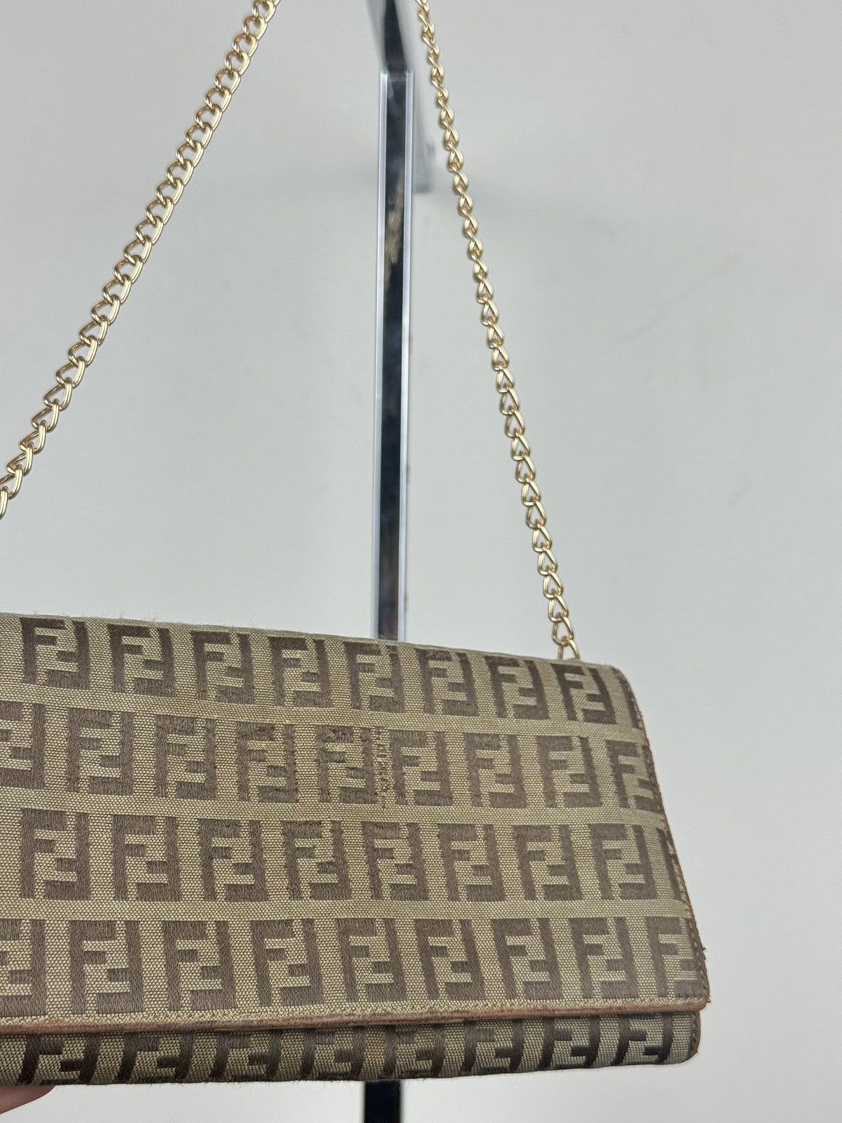 Fendi Shoulder leather bag Fendi FF monogram original rare item Size ONE SIZE - 3 Thumbnail