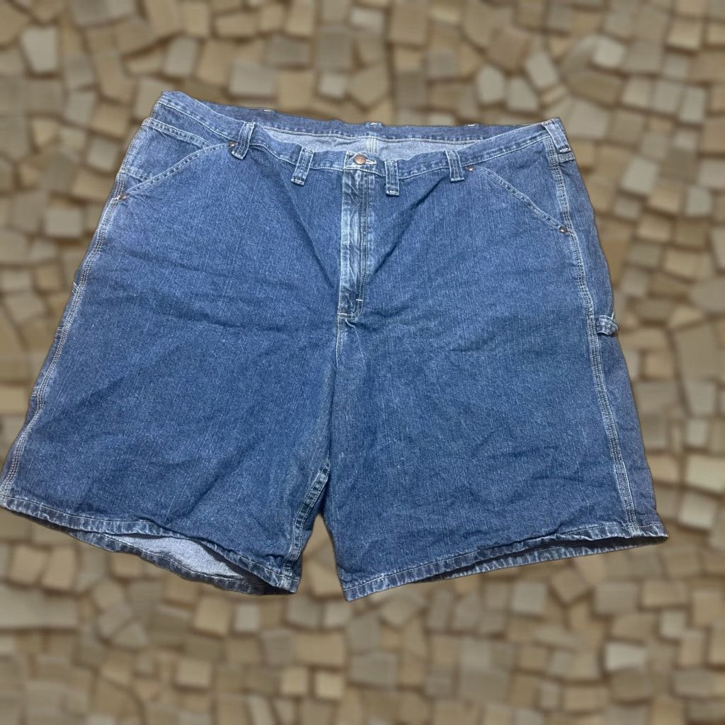 Lee Lee Shorts Mens Bermuda Casual Denim Blue 52 Pockets Big & Tall Regular Size 52 Men’s Size US 36 / EU 52 - 1 Thumbnail