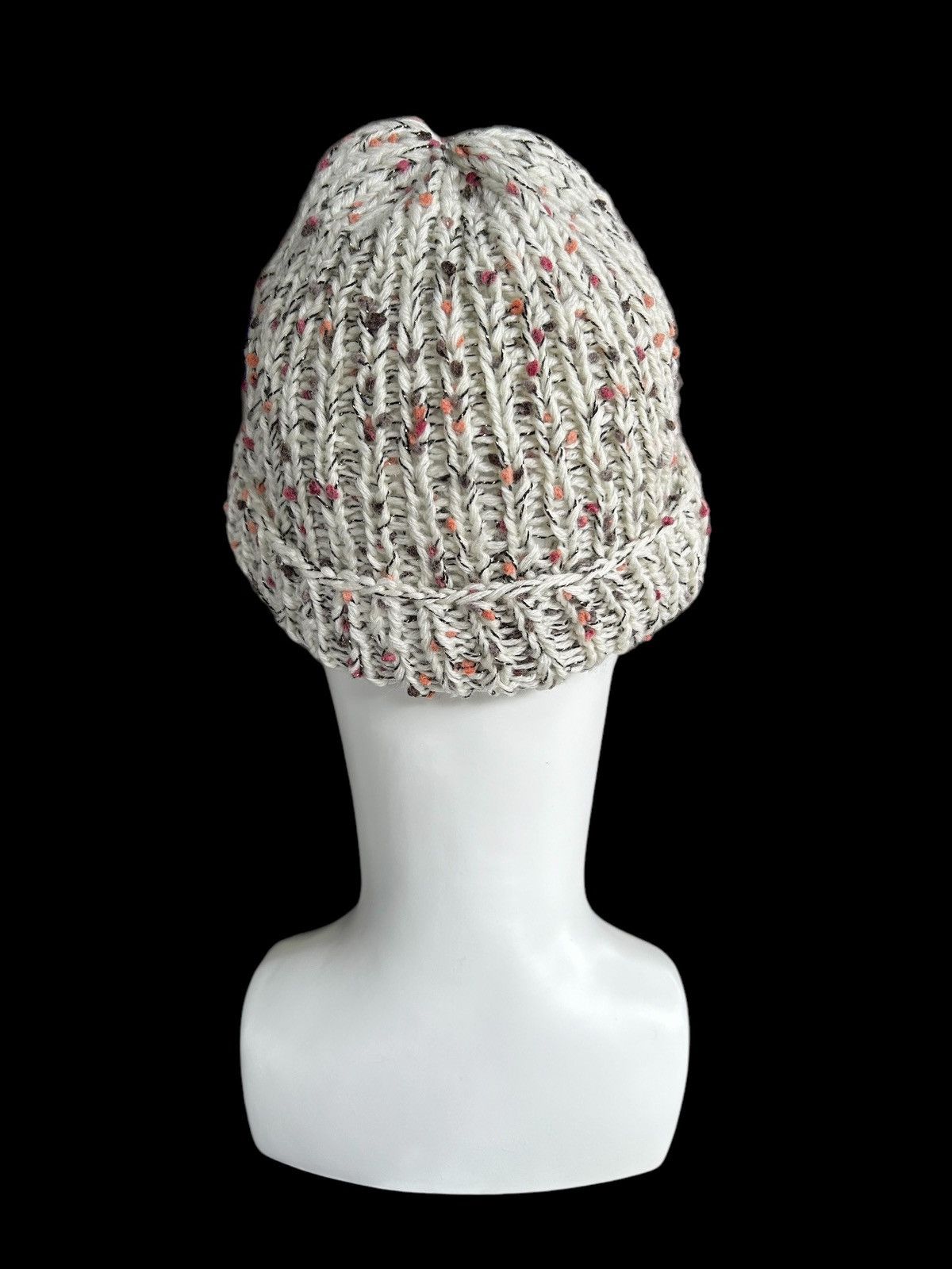 Japanese Brand × Kapital × Vintage Crochet Knitted Handmade Beanie Hats ☠️☠️ Size ONE SIZE - 3 Thumbnail