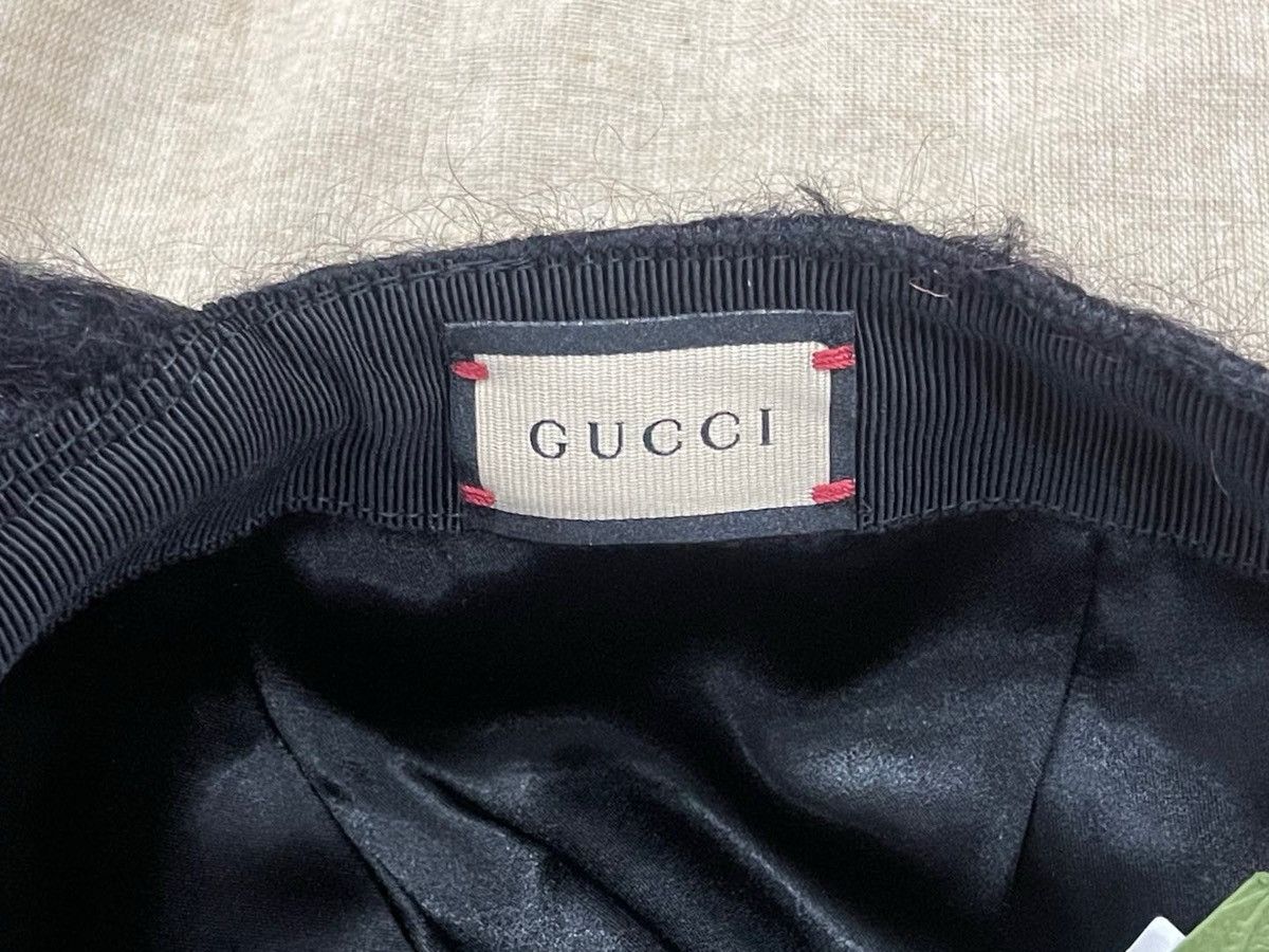 Gucci GUCCI Mohair Baseball Cap Petit Marmont XL Size ONE SIZE - 8 Thumbnail