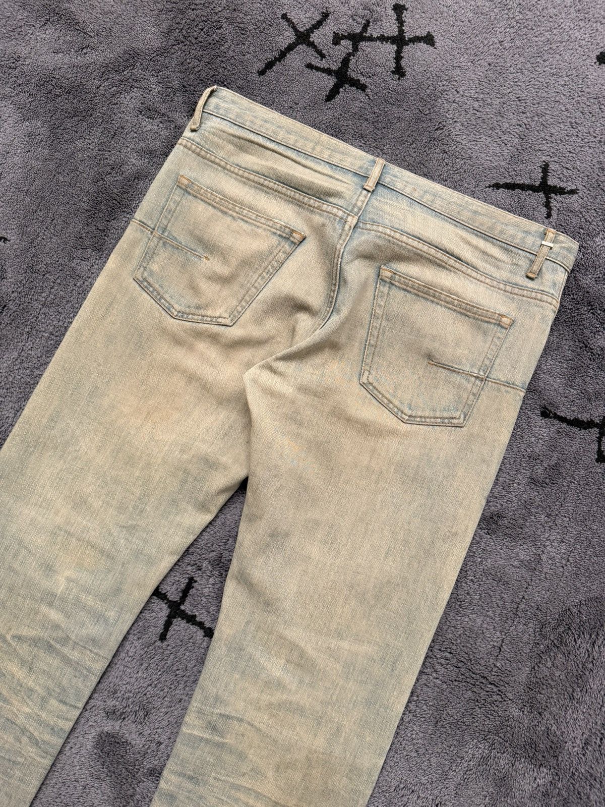 Dior SS05 inky Venom Nut Unwaxed Bleu Clairs Size US 31 - 6 Thumbnail