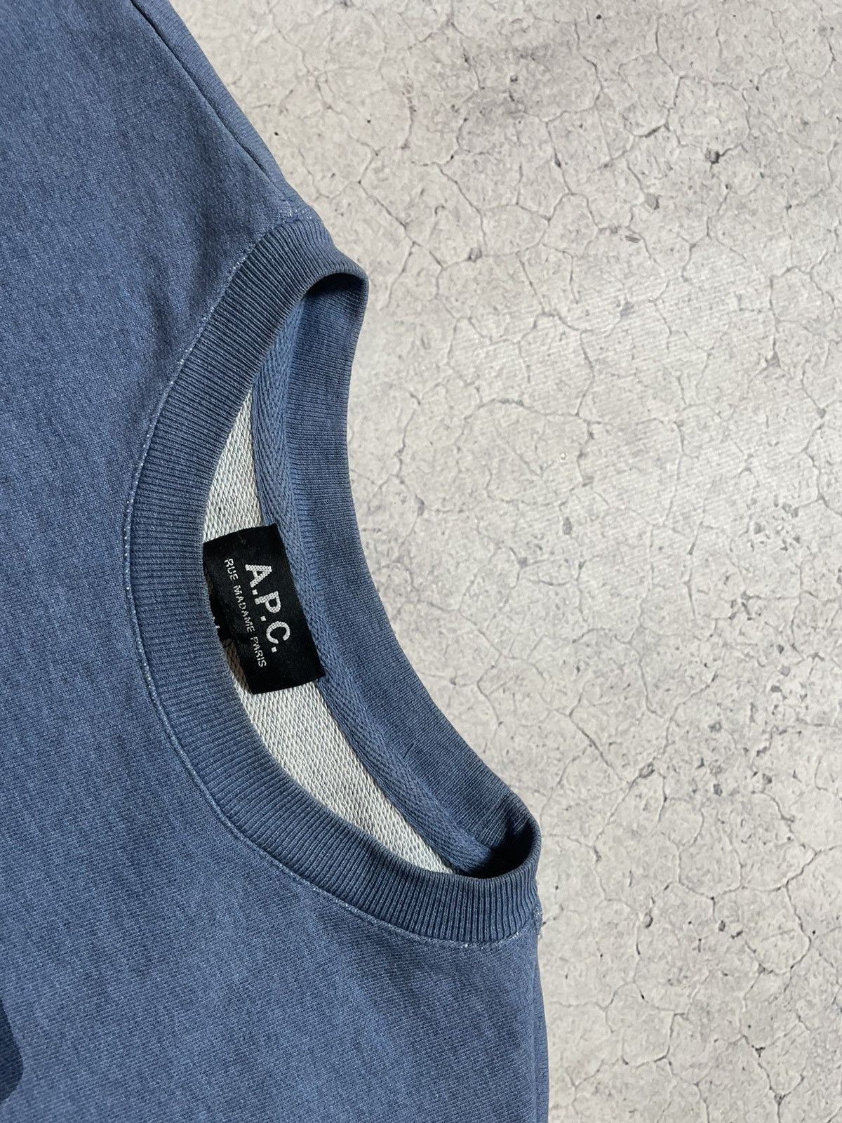 A.P.C. Vintage Luxury Sweatshirt A.P.C Rue Madame Paris Size US M / EU 48-50 / 2 - 7 Thumbnail
