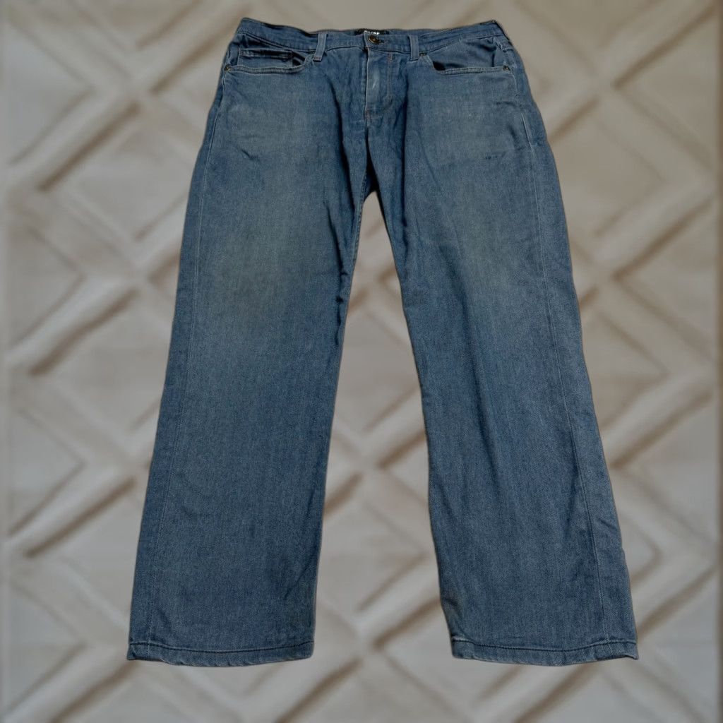 Paige Paige Lennox Jeans Mens 34x27 Blue Slim Straight Stretch Casual Size US 34 / EU 50 - 1 Thumbnail