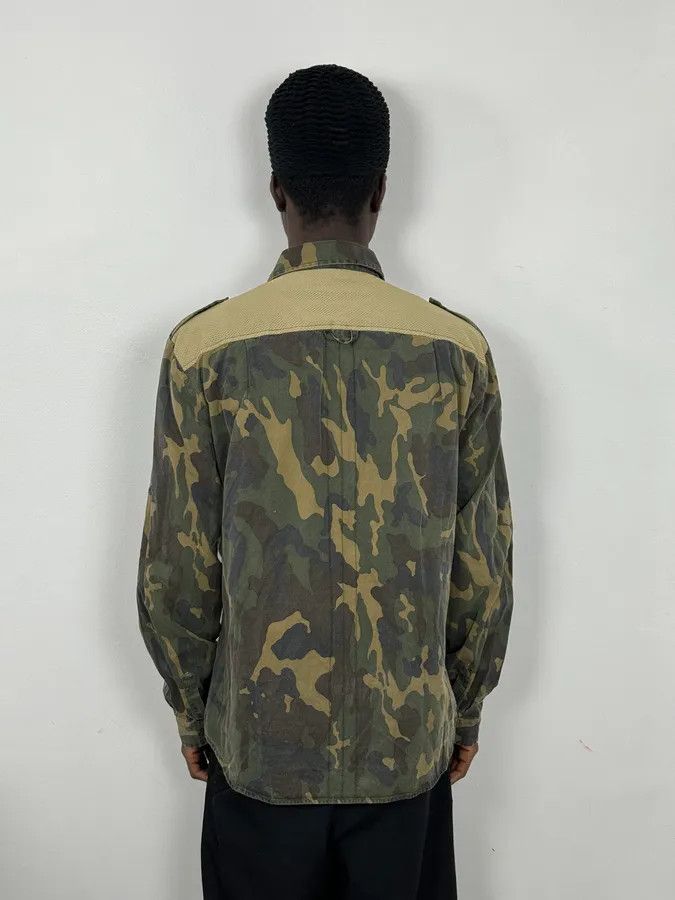Dolce & Gabbana AW2004 Dolce & Gabbana Camo Khaki Cargo Shirt Size US M / EU 48-50 / 2 - 3 Thumbnail