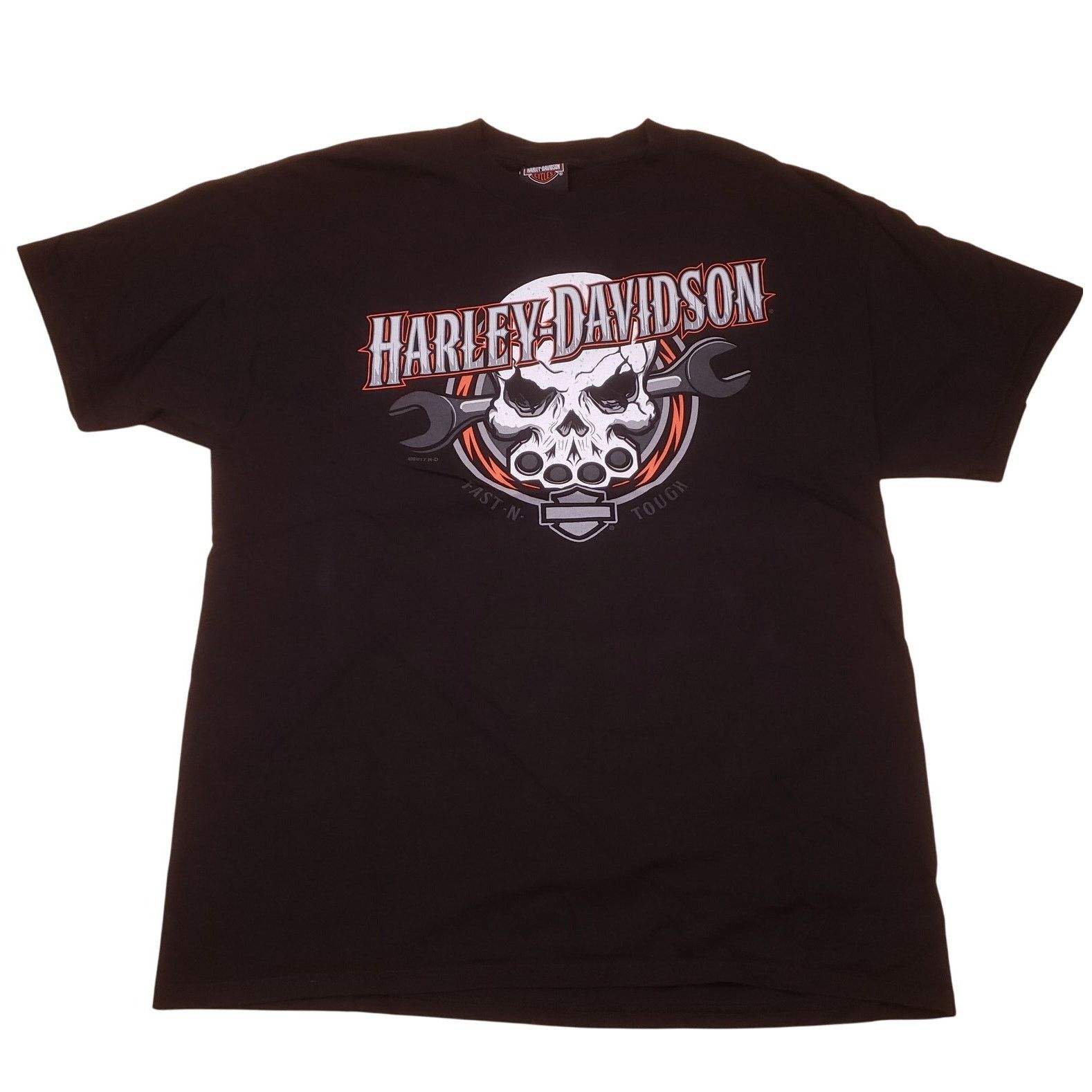 Harley Davidson Harley Davidson Motorcycle ChicagoDouble Sided Mens tee L Size US L / EU 52-54 / 3 - 1 Thumbnail