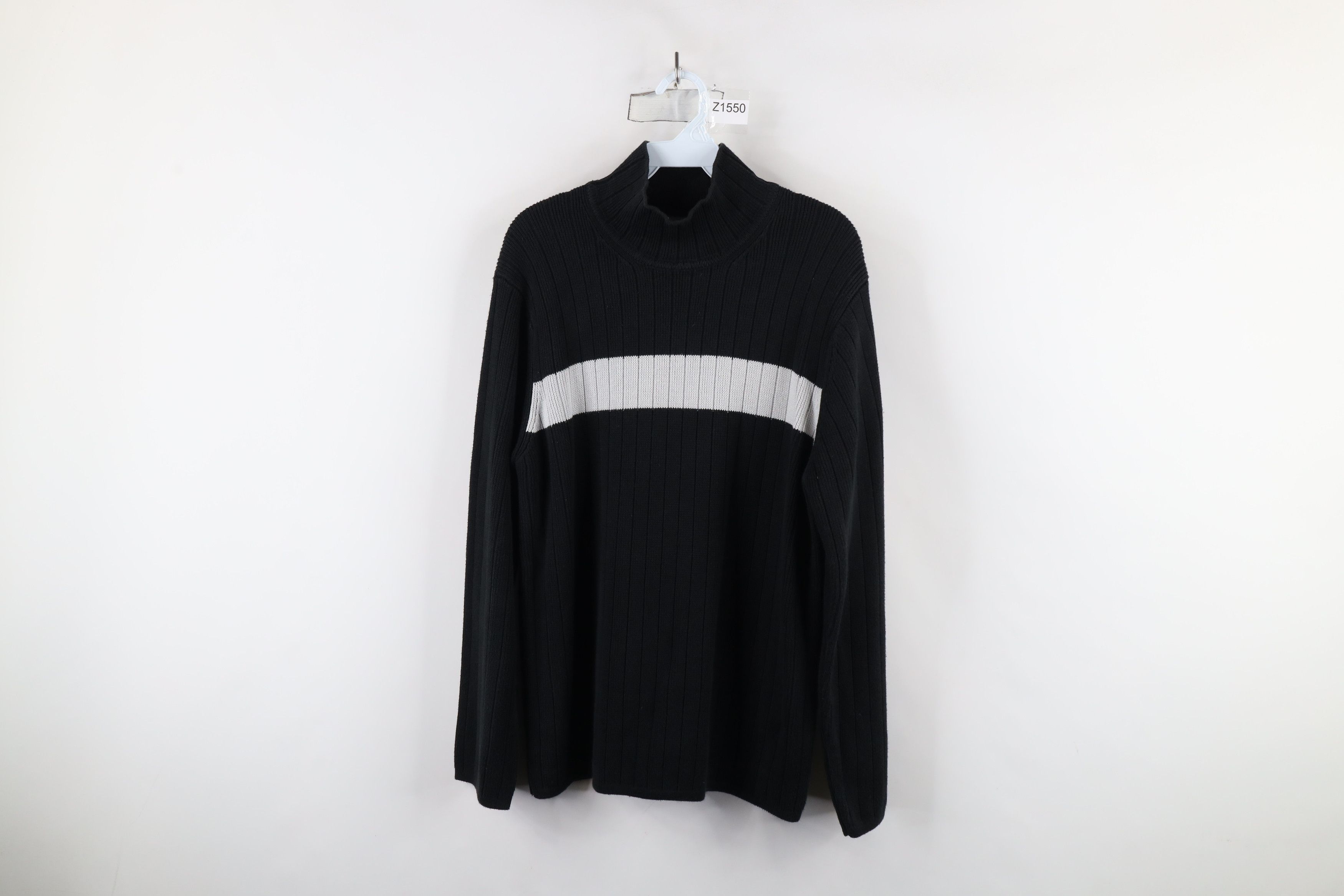 Oakley × Vintage OAKLEY Sweater Knit Vintage 90s Mock Neck