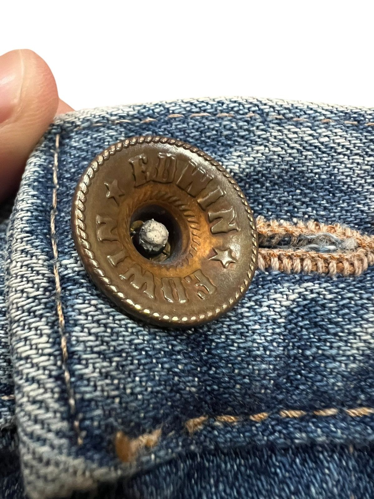 Edwin Edwin Exclusive Vintage Faded Denim Jean Size US 32 / EU 48 - 9 Thumbnail