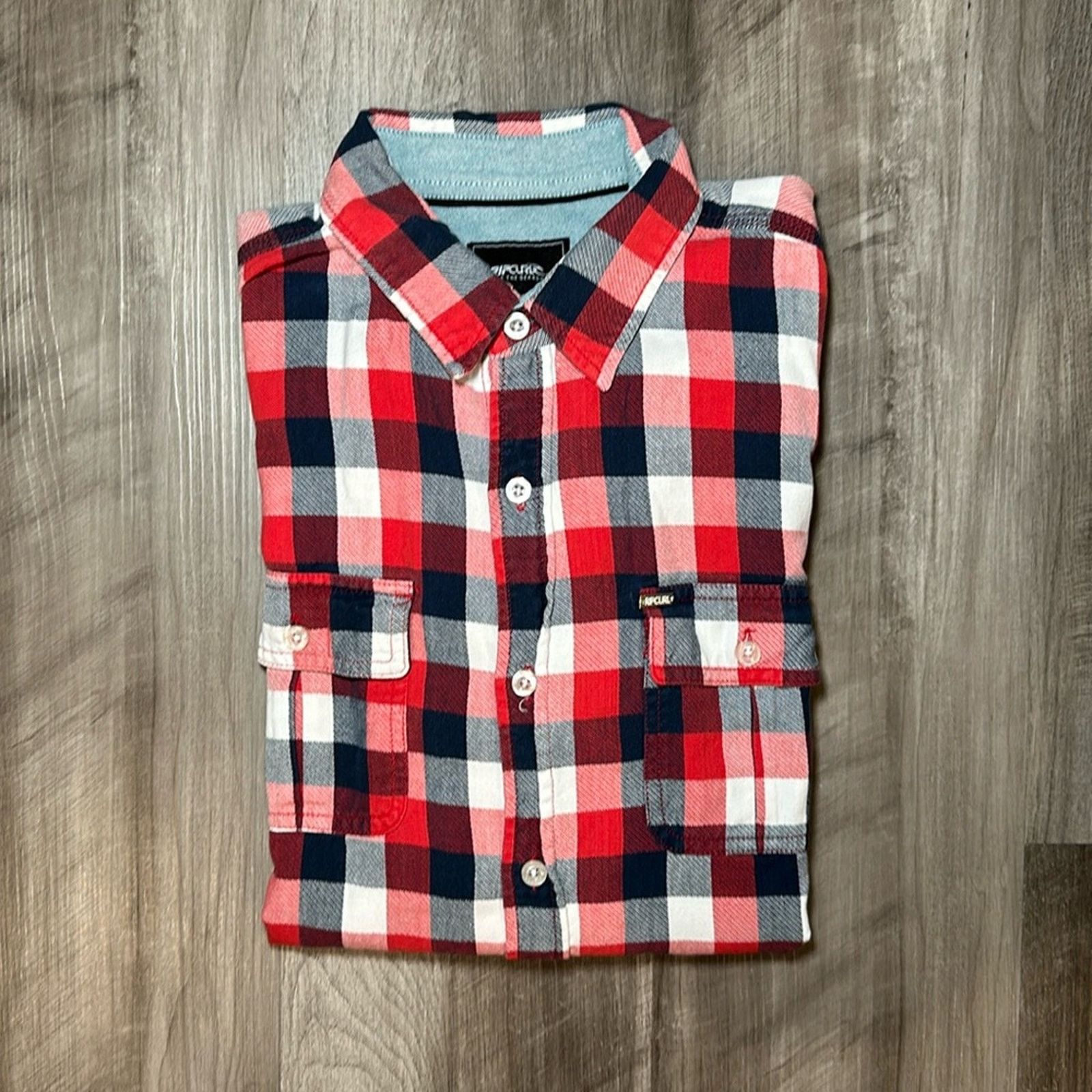 Rip Curl Rip Curl Freshen Up Slim Fit Long Sleeve Button Down - Large Size US L / EU 52-54 / 3 - 1 Thumbnail