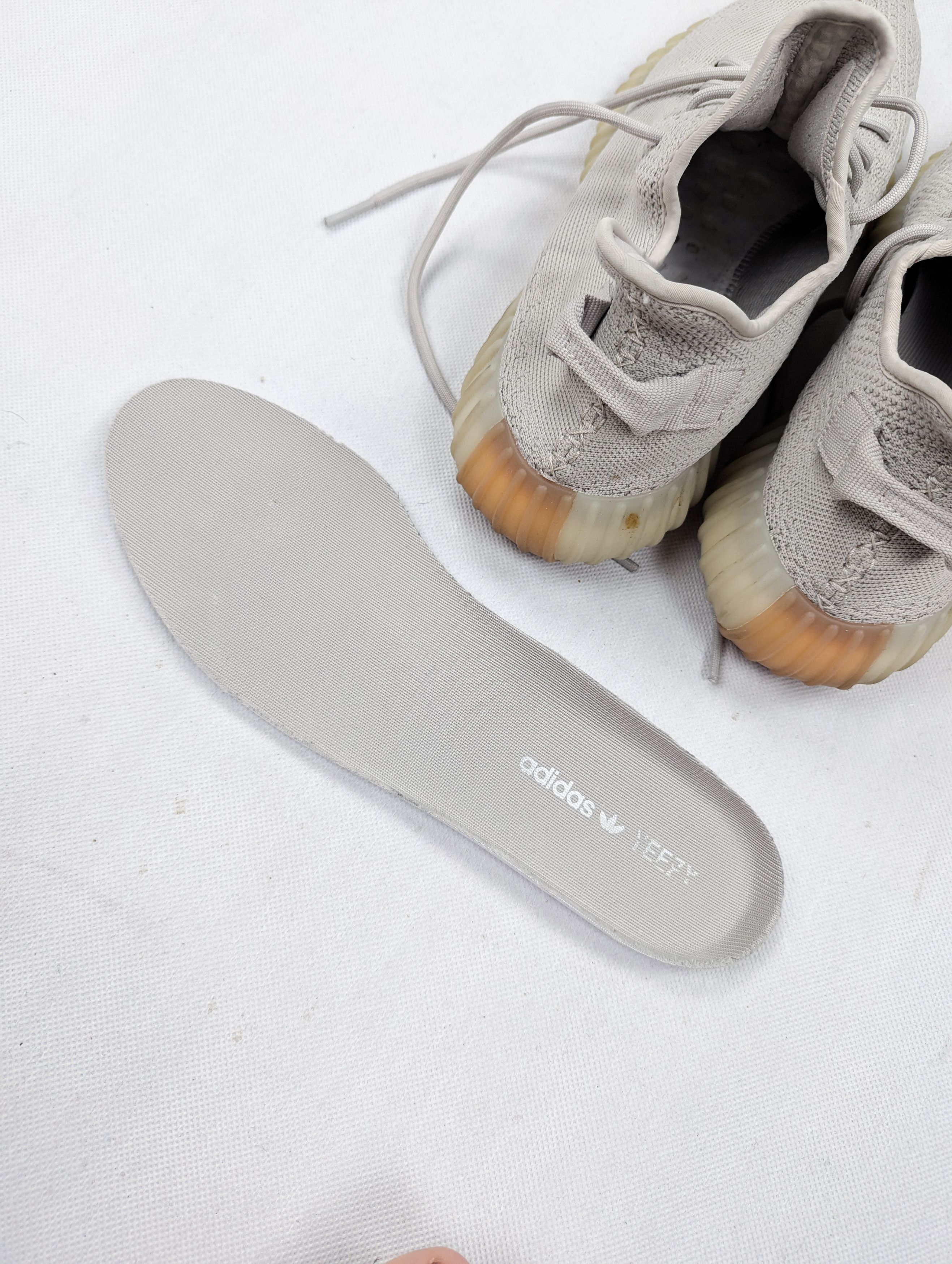 Adidas × Yeezy Yeezy Adidas 47 1/3 sesame Size US 14 / EU 47 - 9 Thumbnail