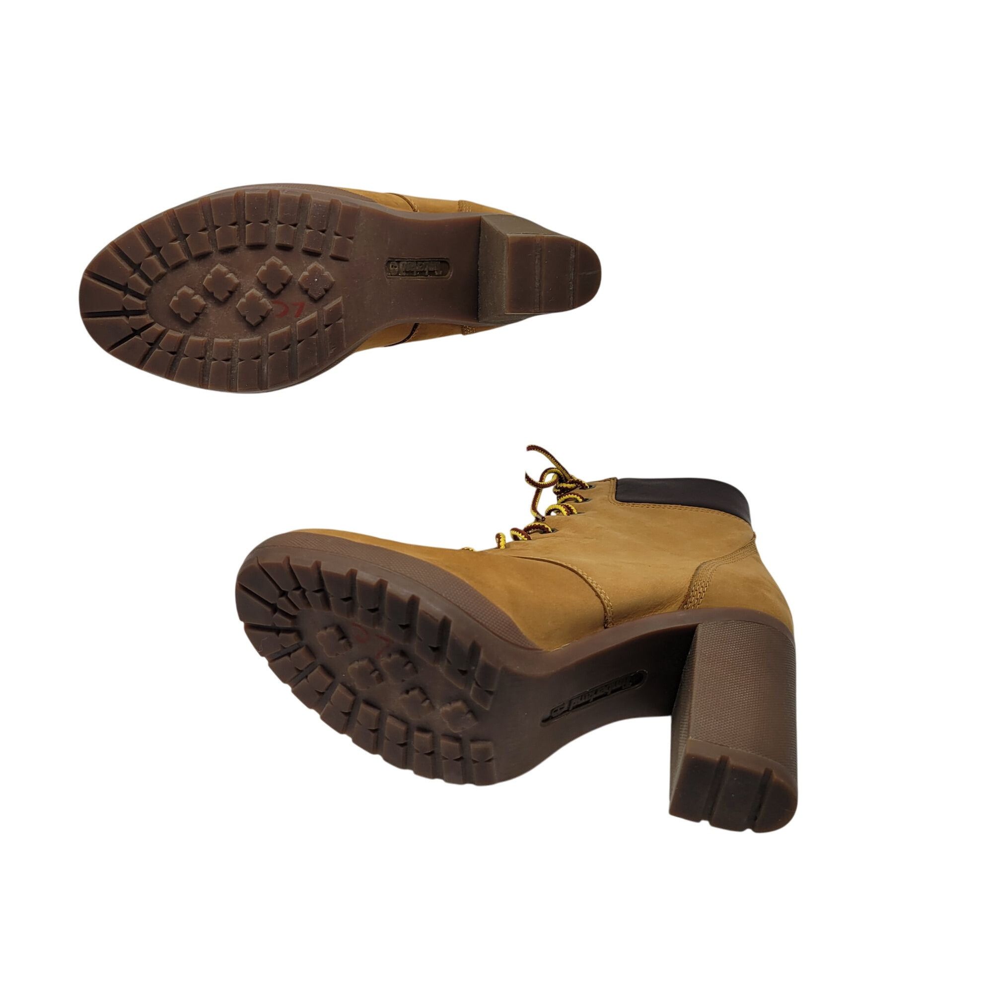 Timberland Womens Timberland Allington Mid Lace-Up Combat Heeled Work B Size US 9 / IT 39 - 9 Thumbnail